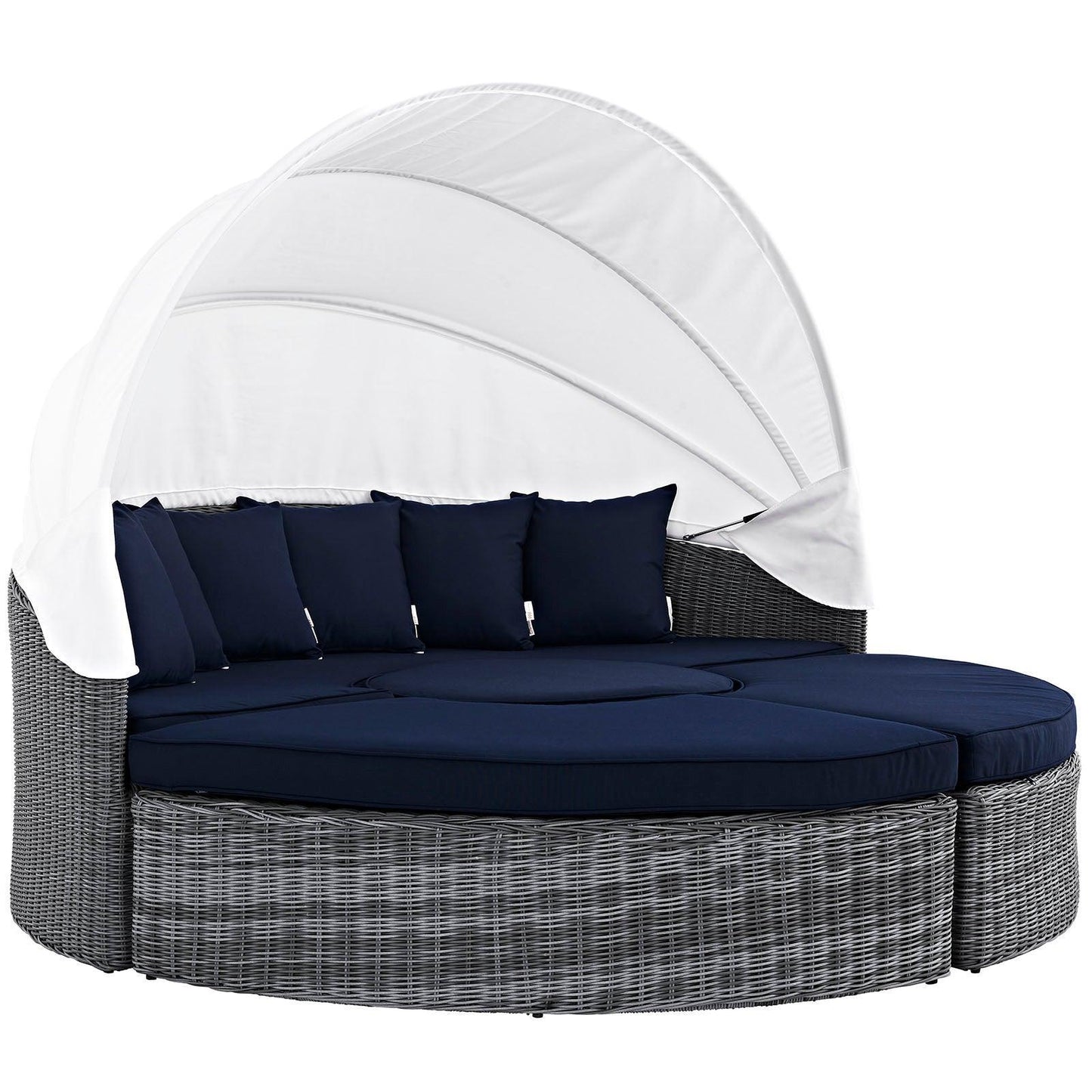 Modway Summon Canopy Outdoor Patio Sunbrella® Daybed FredCo