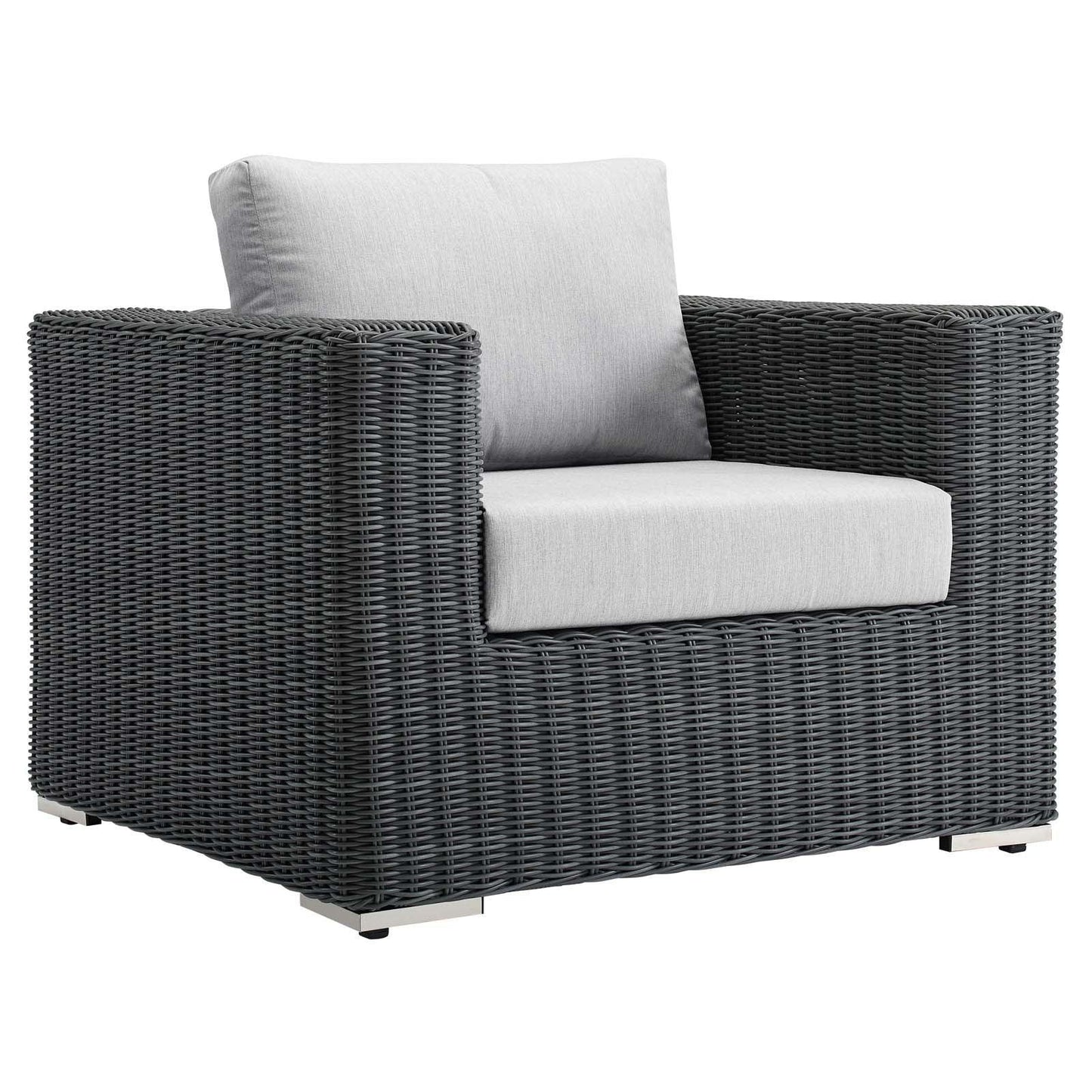 Modway Summon Outdoor Patio Fabric Sunbrella® Armchair FredCo