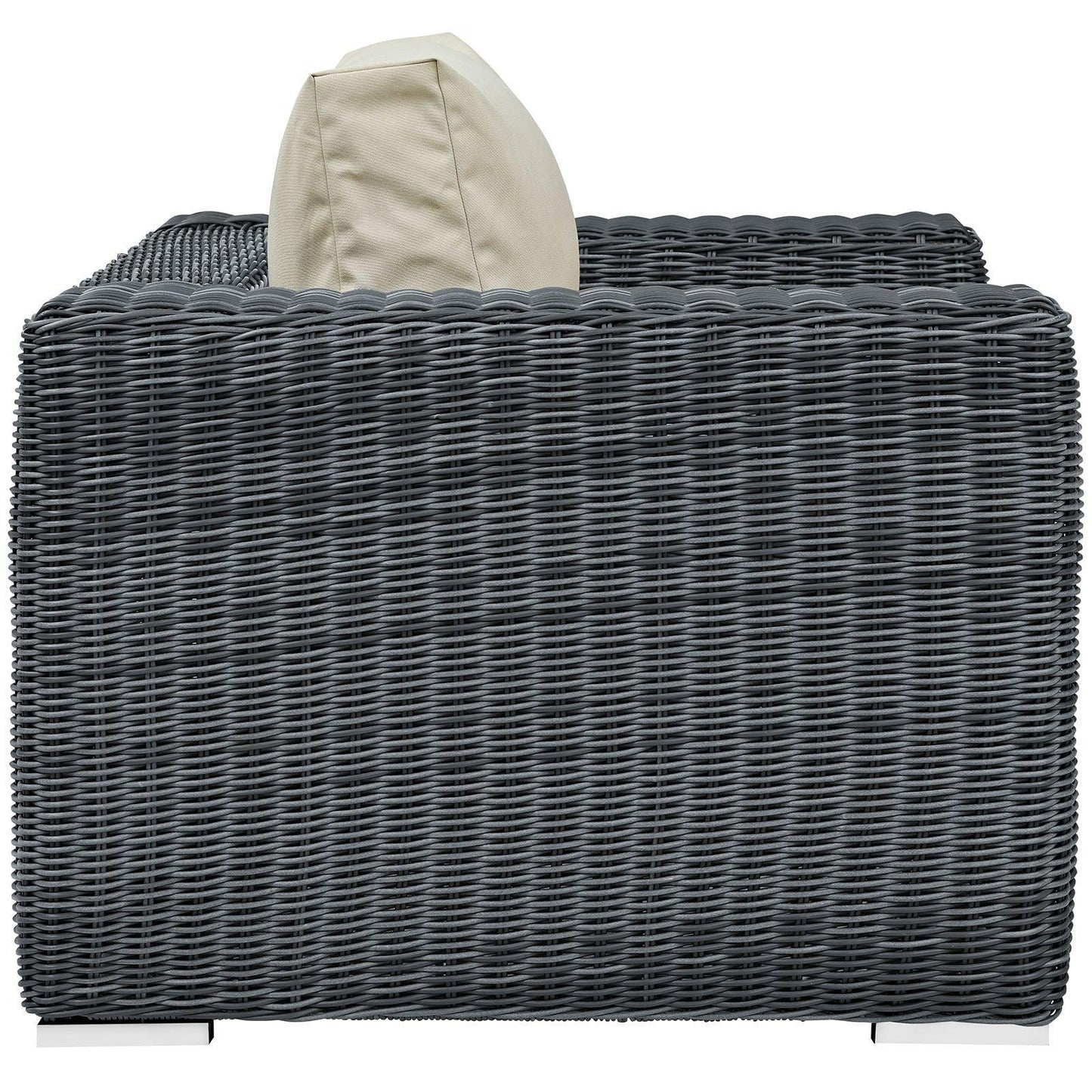 Modway Summon Outdoor Patio Fabric Sunbrella® Armchair FredCo