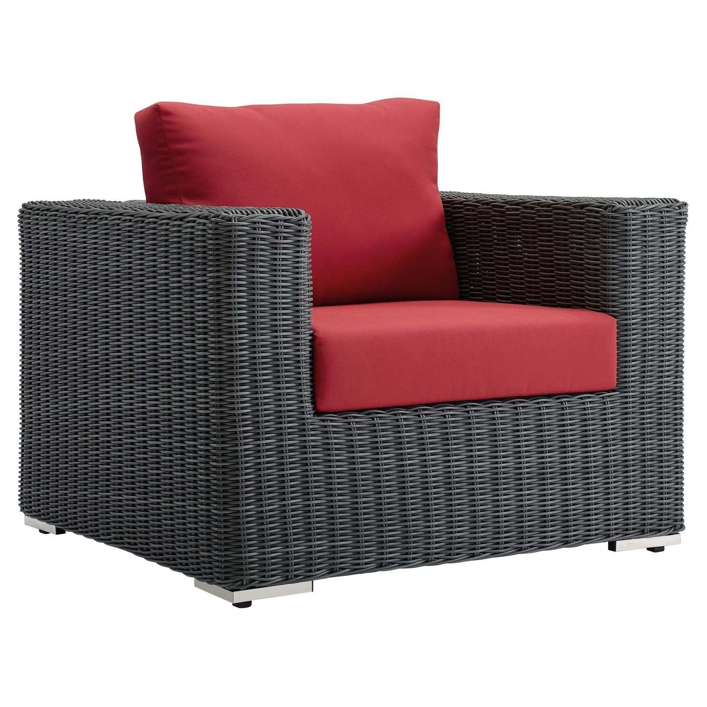Modway Summon Outdoor Patio Fabric Sunbrella® Armchair FredCo