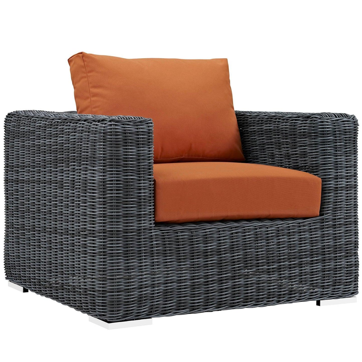 Modway Summon Outdoor Patio Fabric Sunbrella® Armchair FredCo