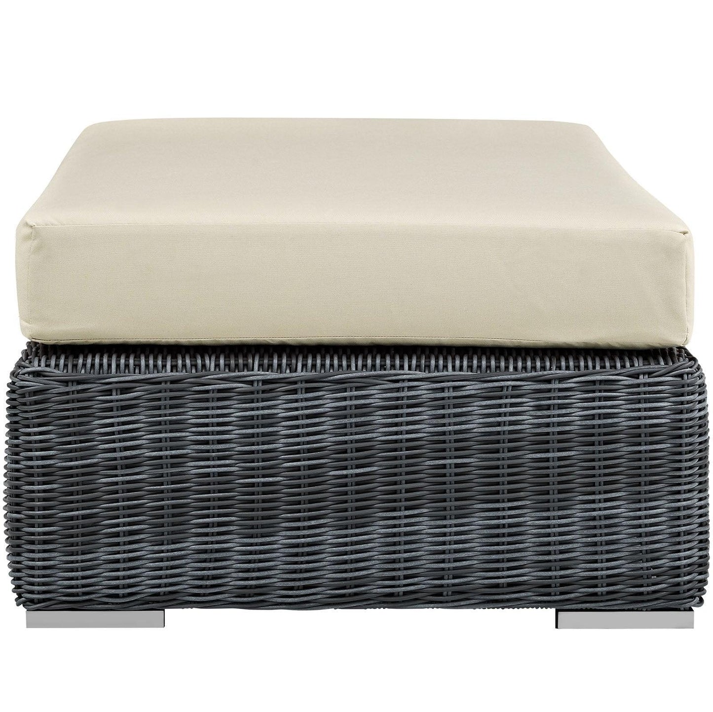 Modway Summon Outdoor Patio Sunbrella® Rectangle Ottoman FredCo