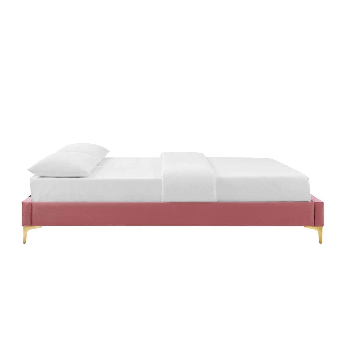 Modway Sutton King Performance Velvet Bed Frame FredCo