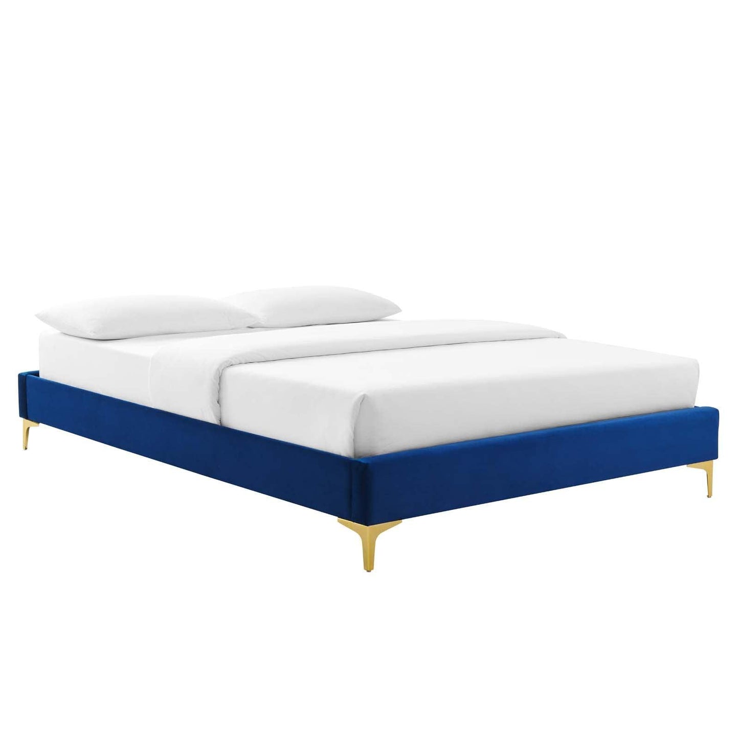 Modway Sutton King Performance Velvet Bed Frame FredCo
