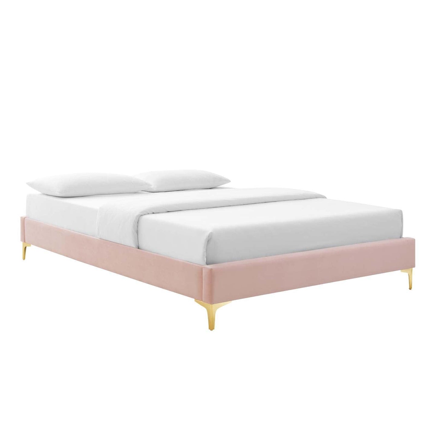 Modway Sutton King Performance Velvet Bed Frame FredCo
