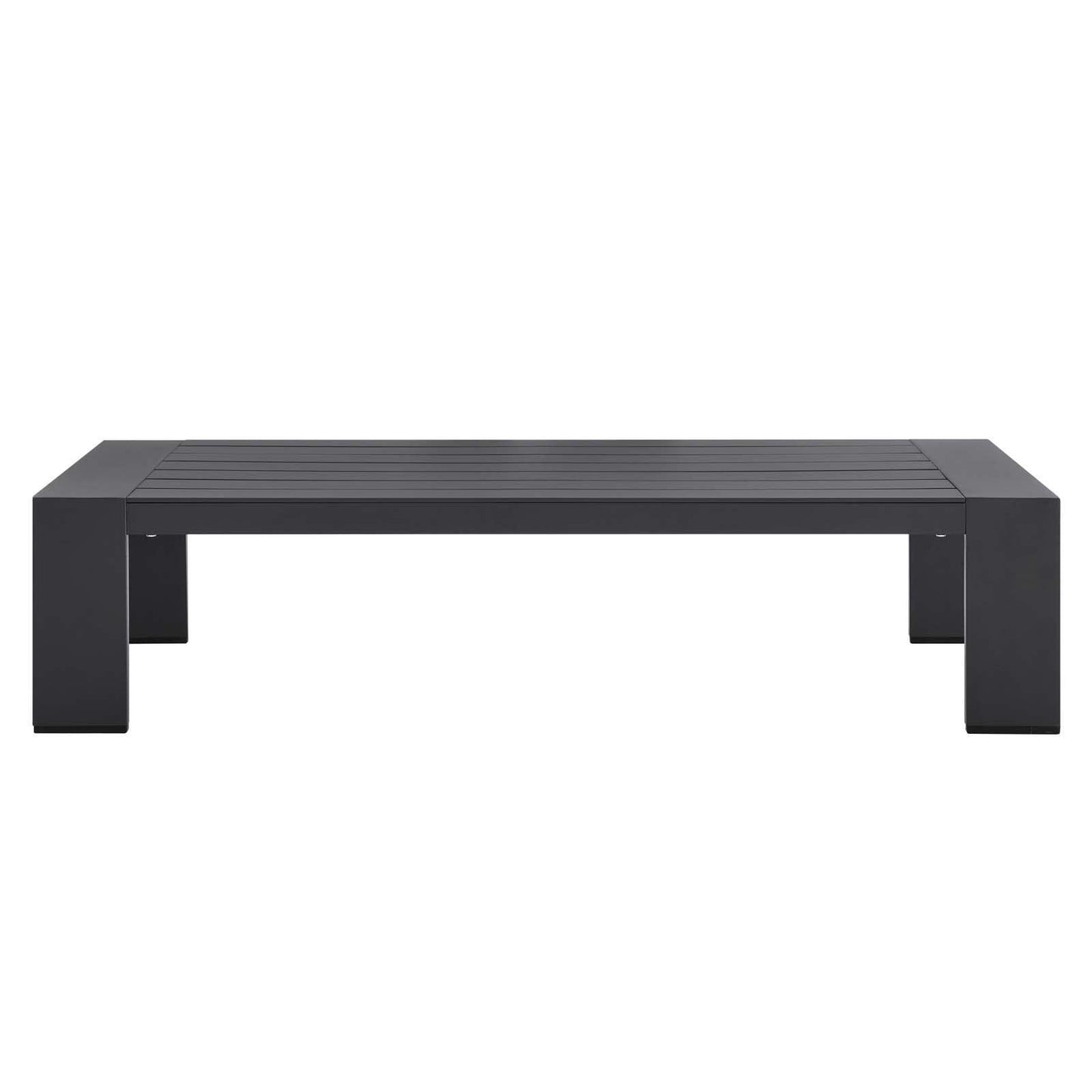Modway Tahoe Outdoor Patio Powder-Coated Aluminum Coffee Table FredCo