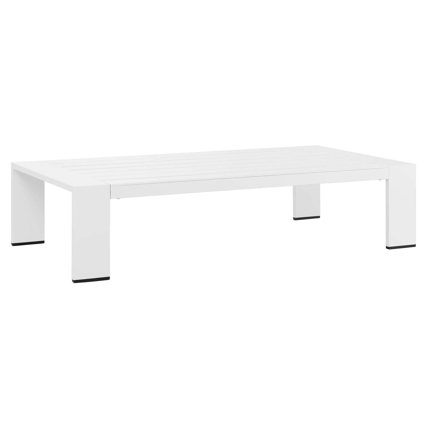 Modway Tahoe Outdoor Patio Powder-Coated Aluminum Coffee Table FredCo