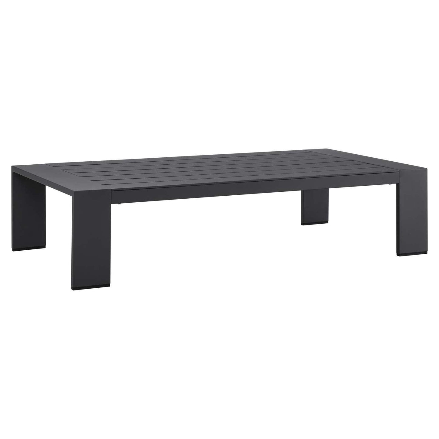 Modway Tahoe Outdoor Patio Powder-Coated Aluminum Coffee Table FredCo