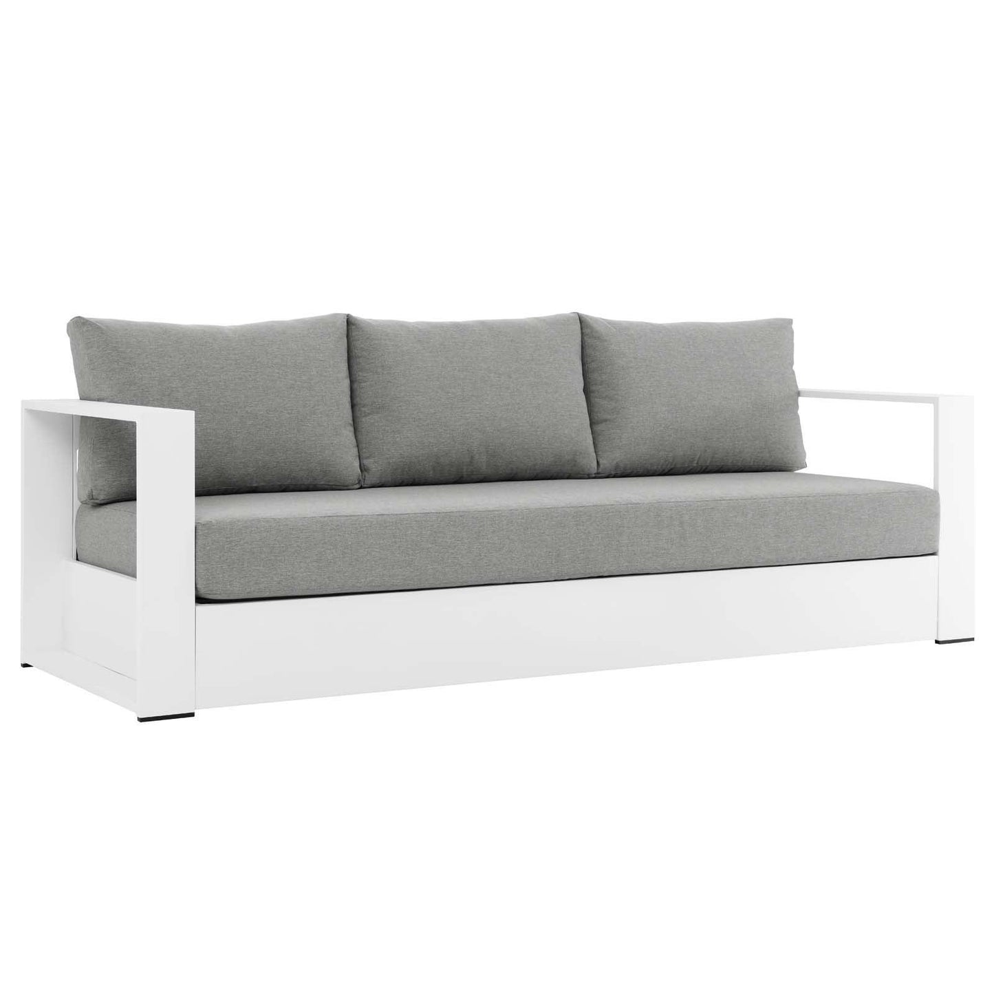 Modway Tahoe Outdoor Patio Powder-Coated Aluminum Sofa FredCo