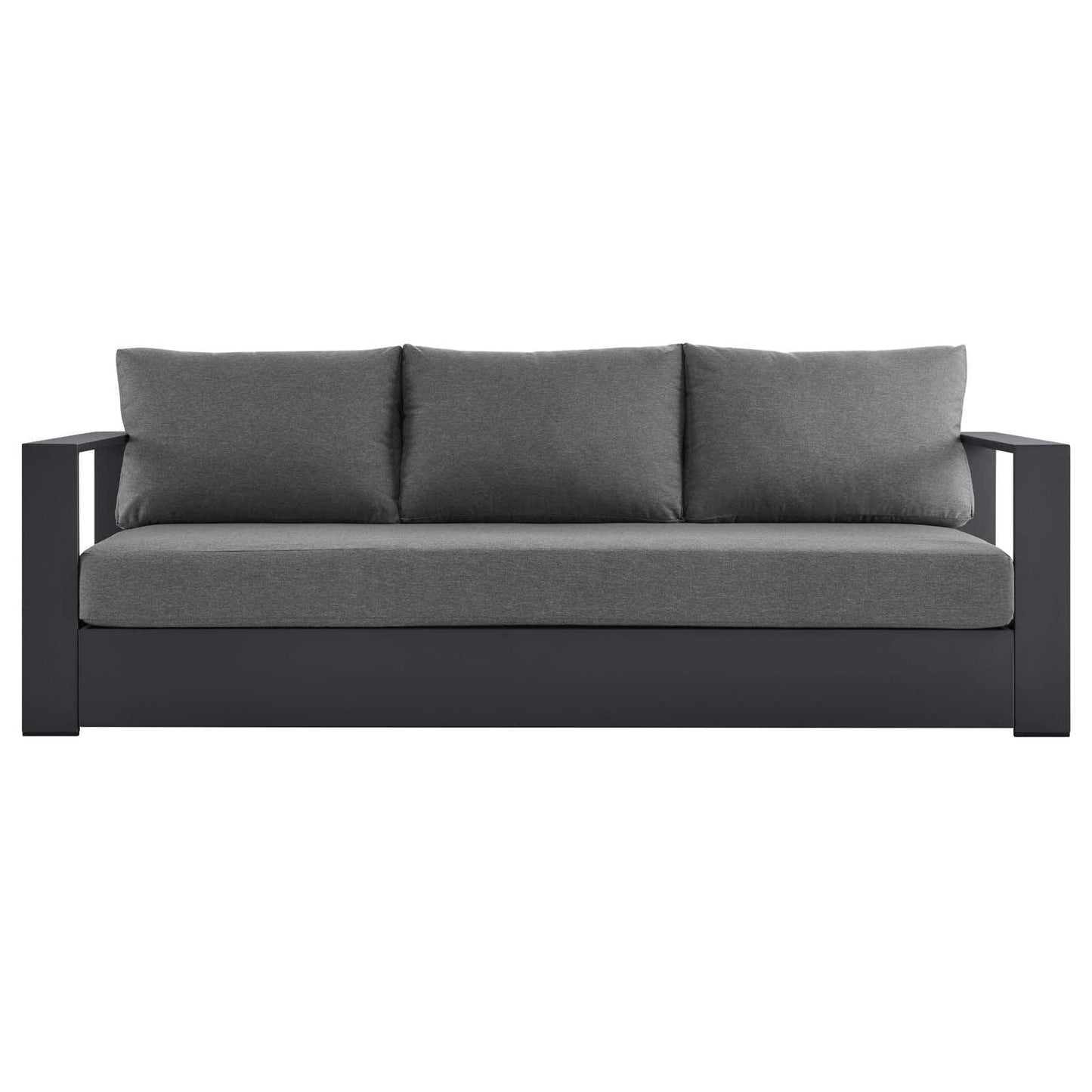 Modway Tahoe Outdoor Patio Powder-Coated Aluminum Sofa FredCo