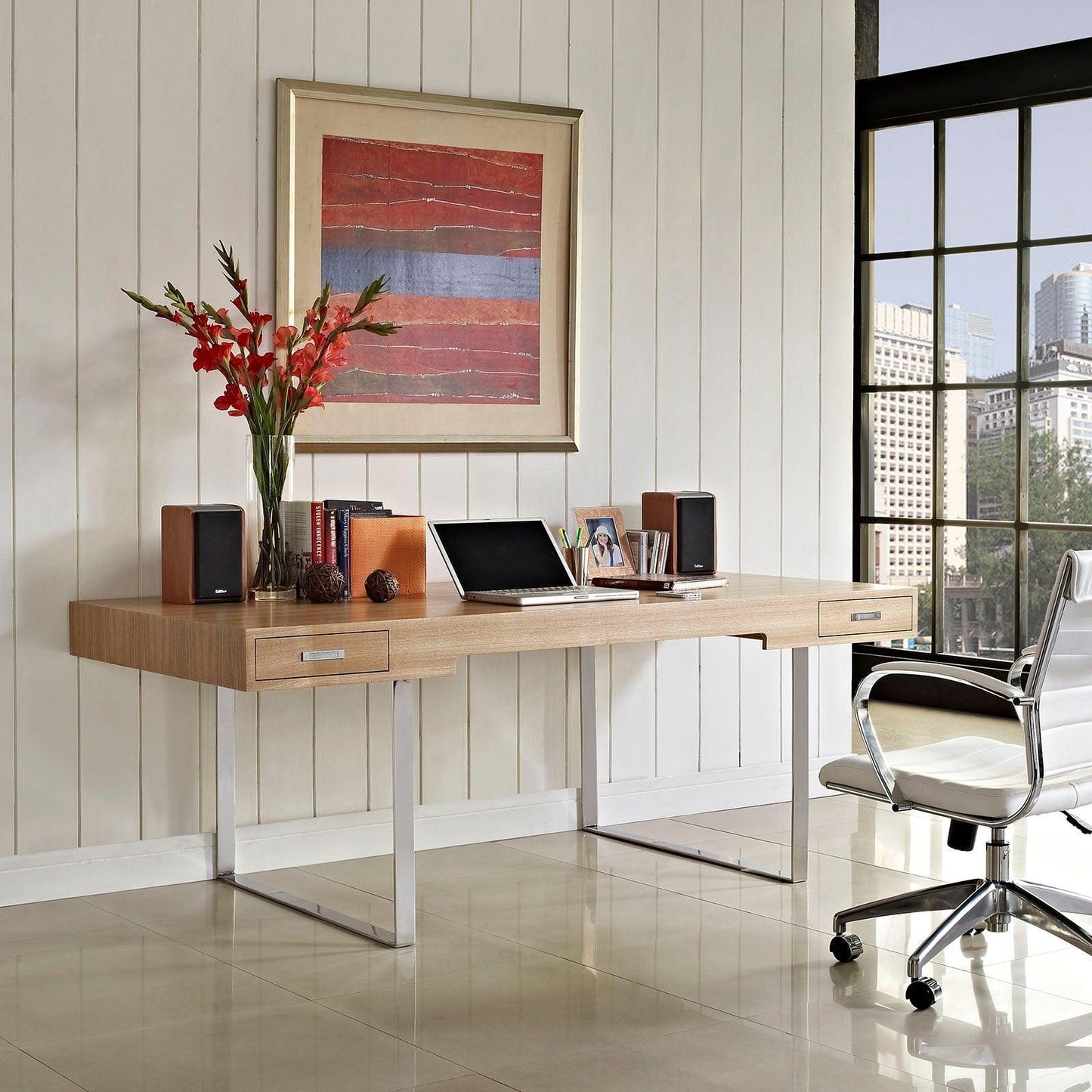 Modway Tinker Office Desk 75” FredCo