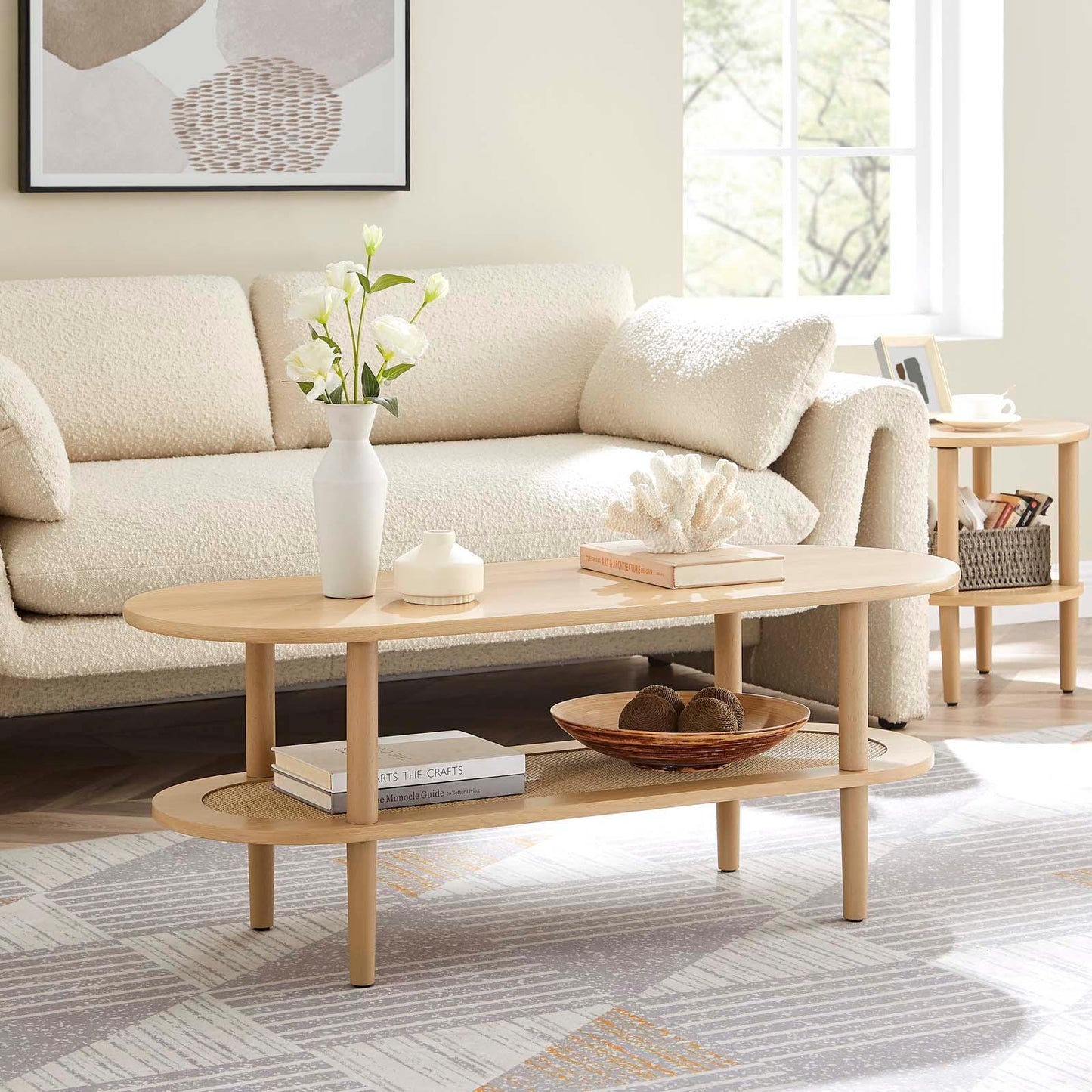 Modway Torus Oval Coffee Table, EEI-6526 FredCo