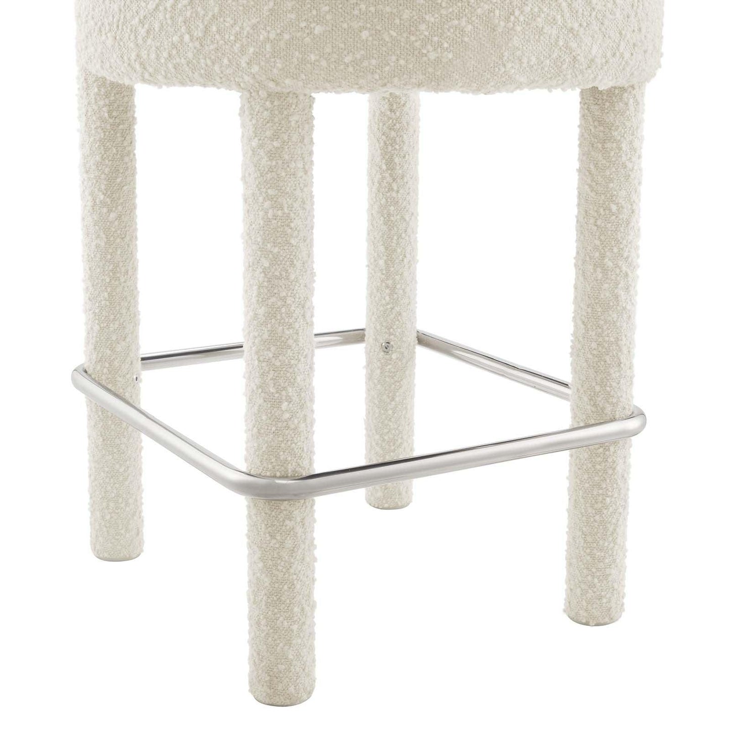 Modway Toulouse Boucle Fabric Counter Stool - Set of 2 FredCo