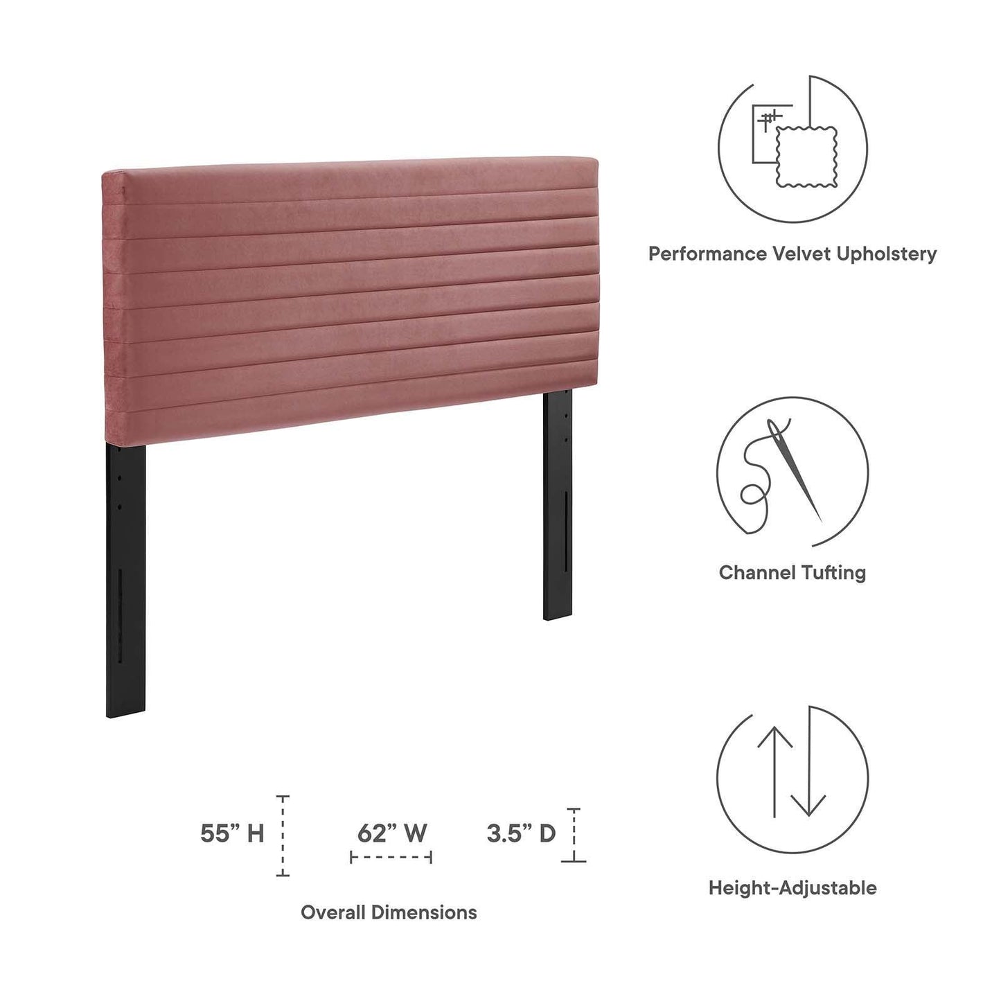 Modway Tranquil Twin Headboard FredCo