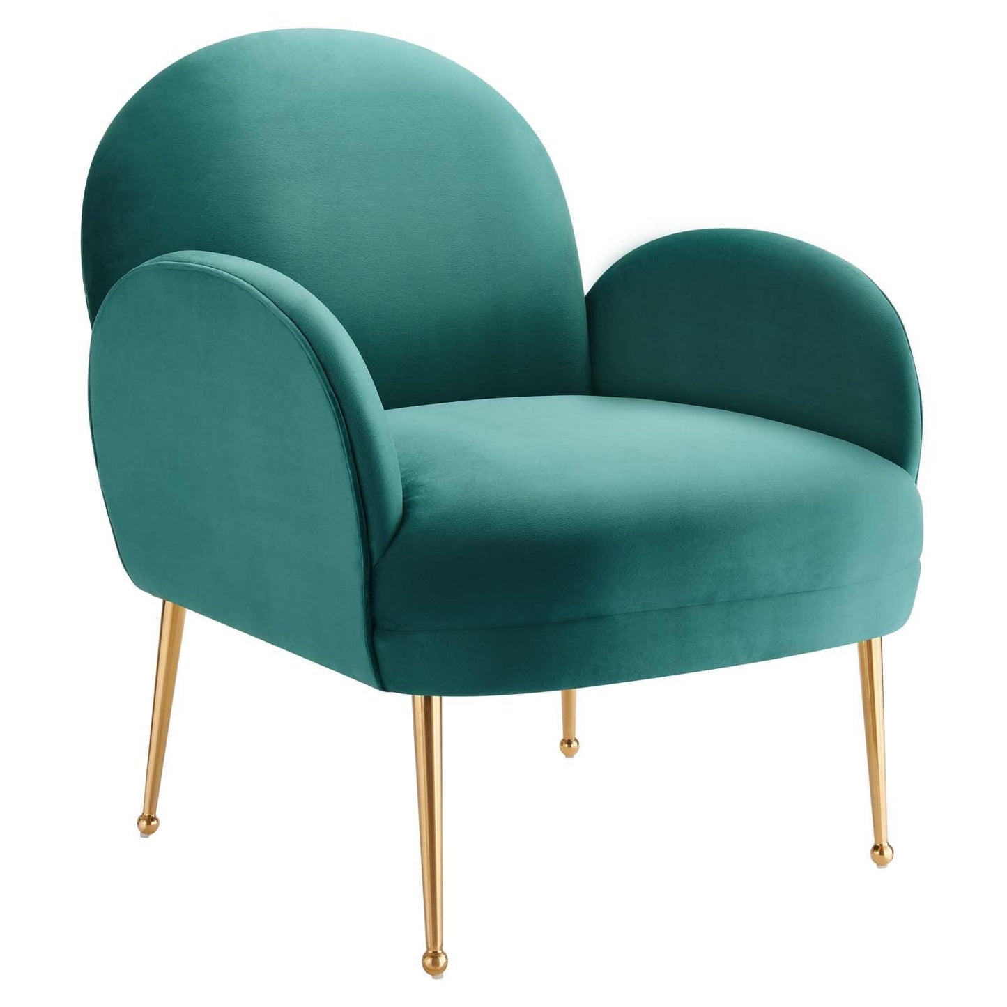 Modway Transcend Performance Velvet Armchair FredCo