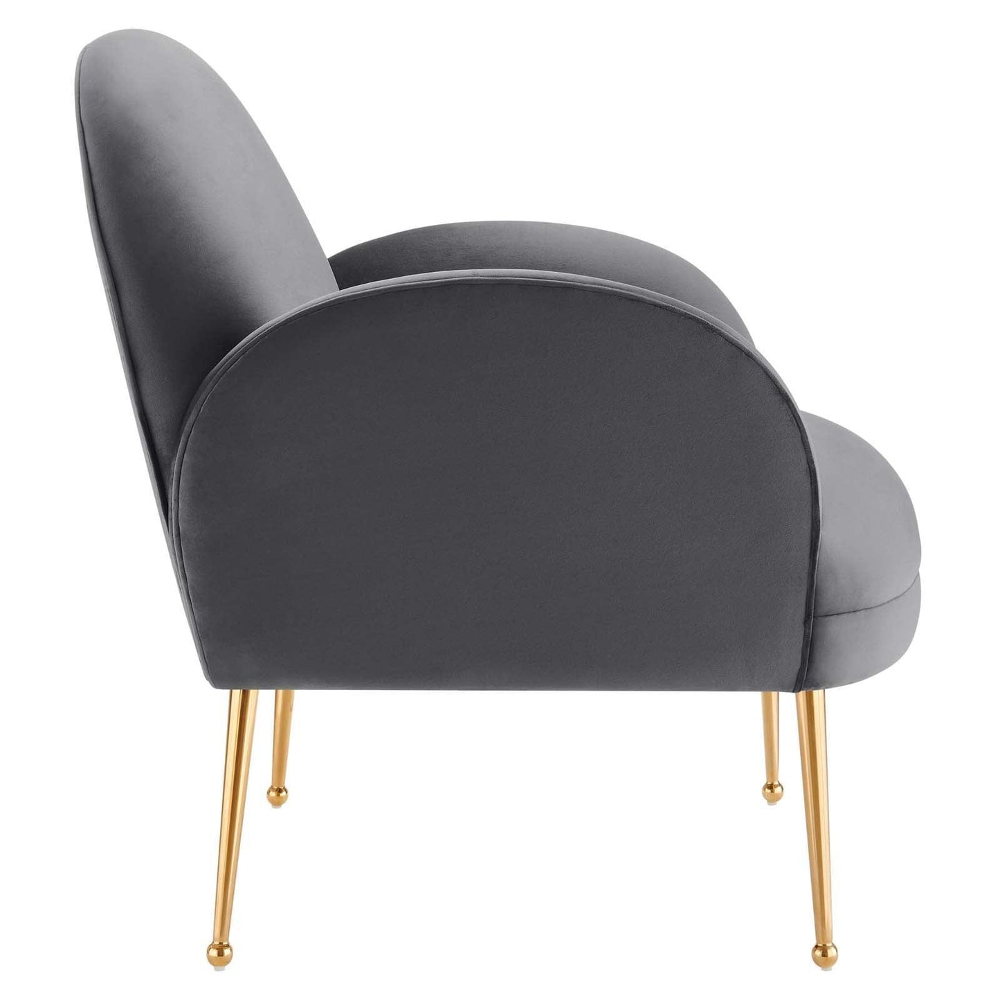 Modway Transcend Performance Velvet Armchair FredCo