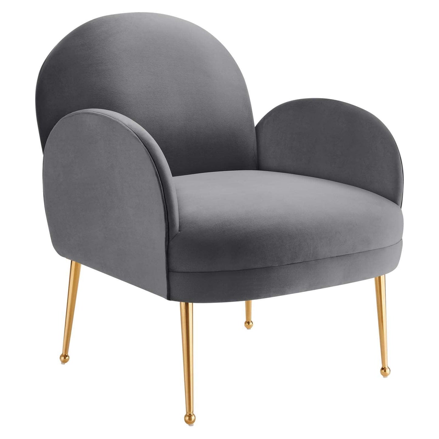 Modway Transcend Performance Velvet Armchair FredCo
