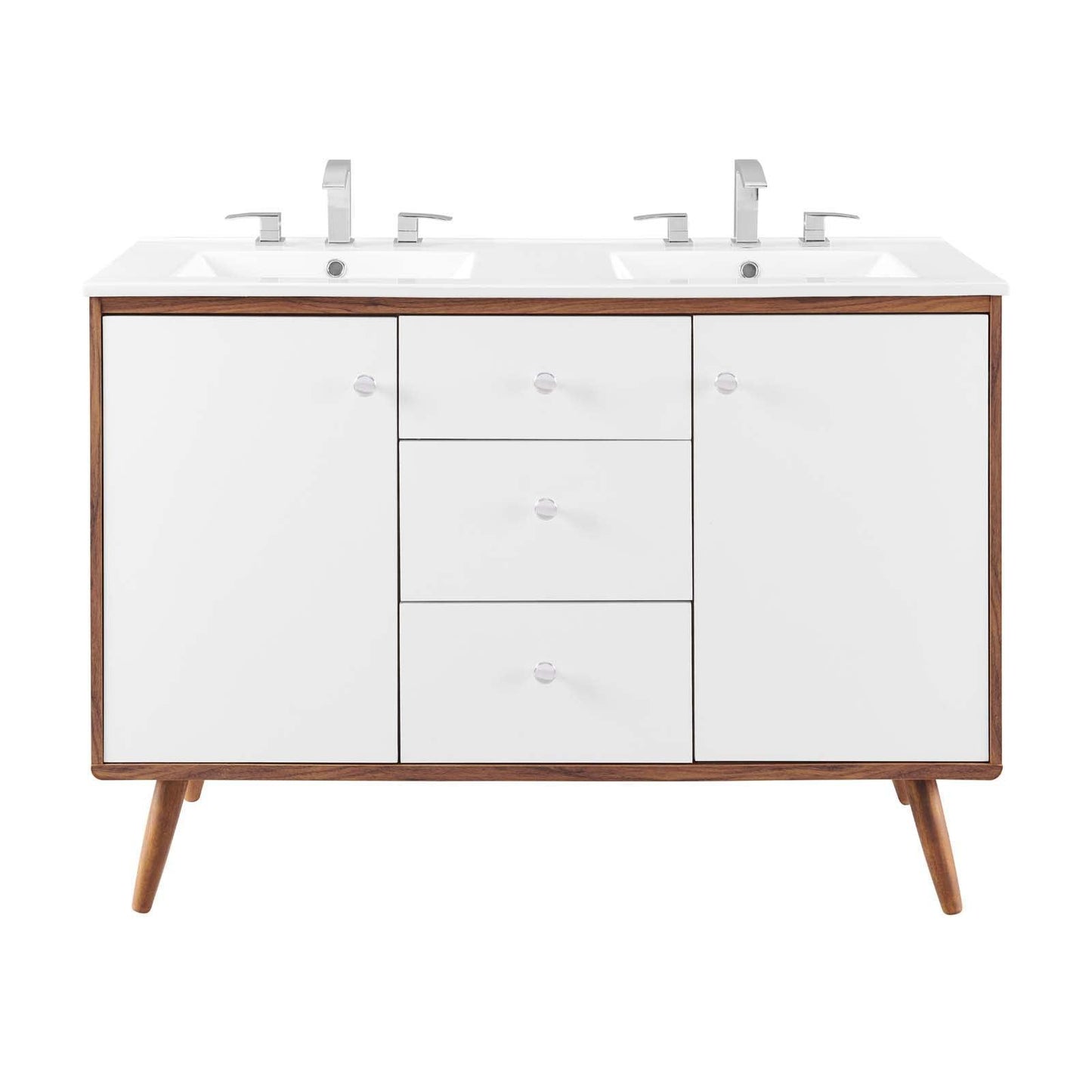 Modway Transmit 48" Double Sink Bathroom Vanity FredCo