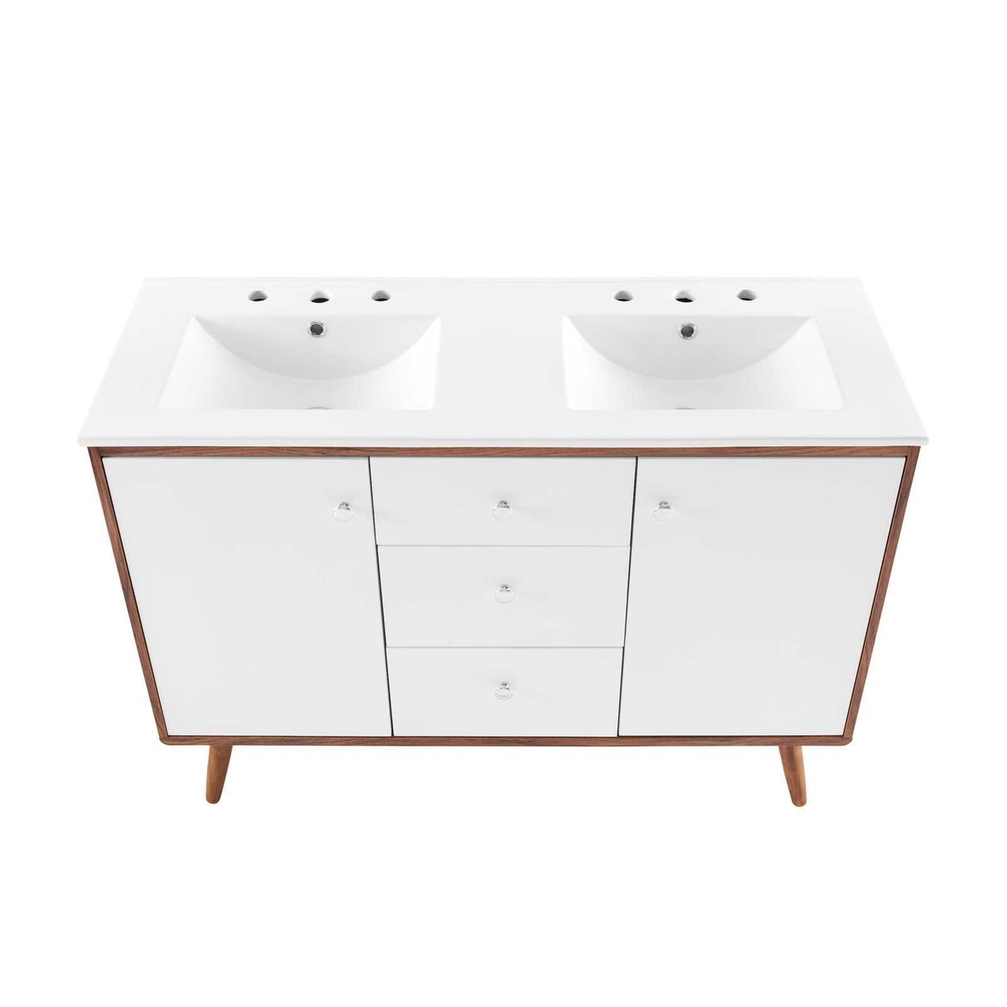 Modway Transmit 48" Double Sink Bathroom Vanity FredCo
