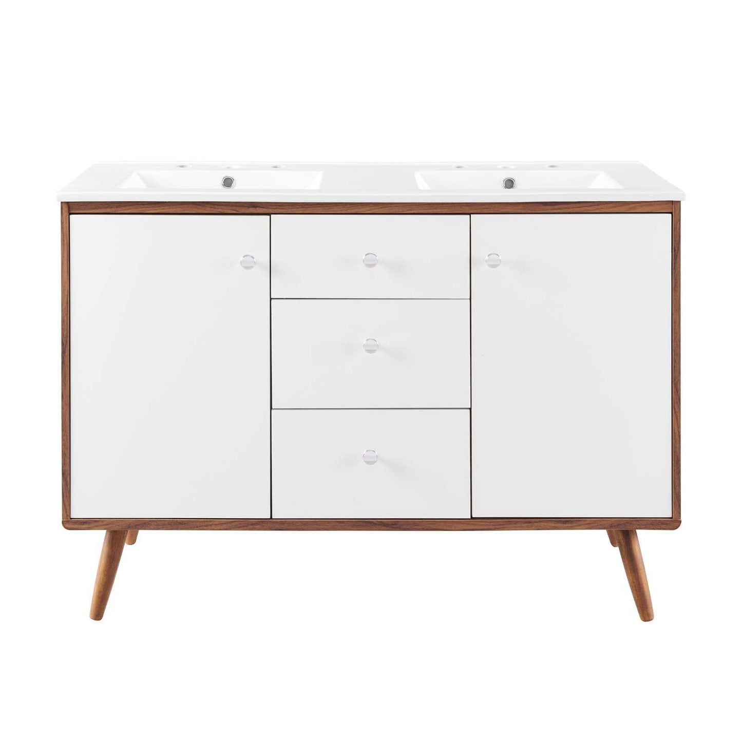Modway Transmit 48" Double Sink Bathroom Vanity FredCo