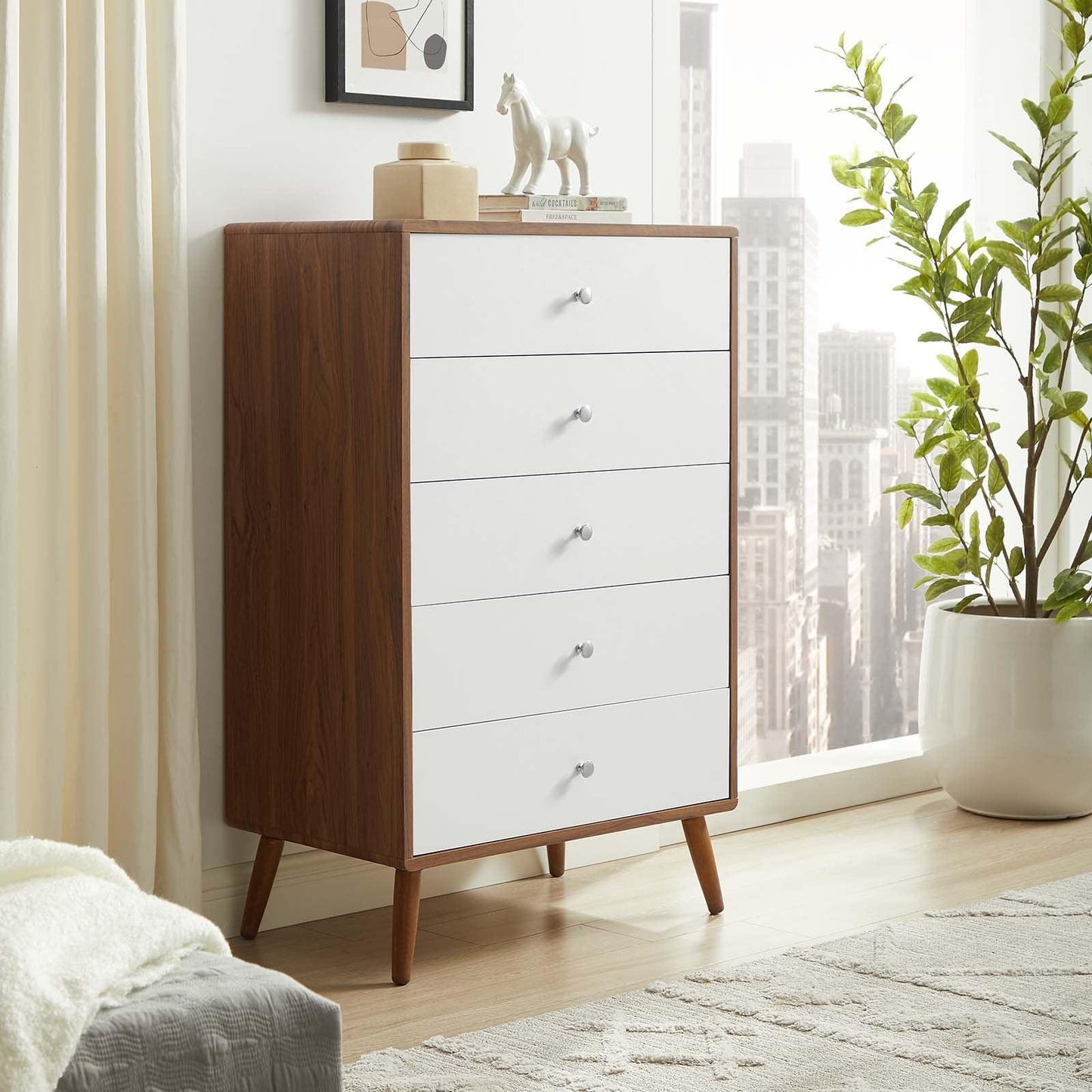 Modway Transmit 5-Drawer Chest FredCo