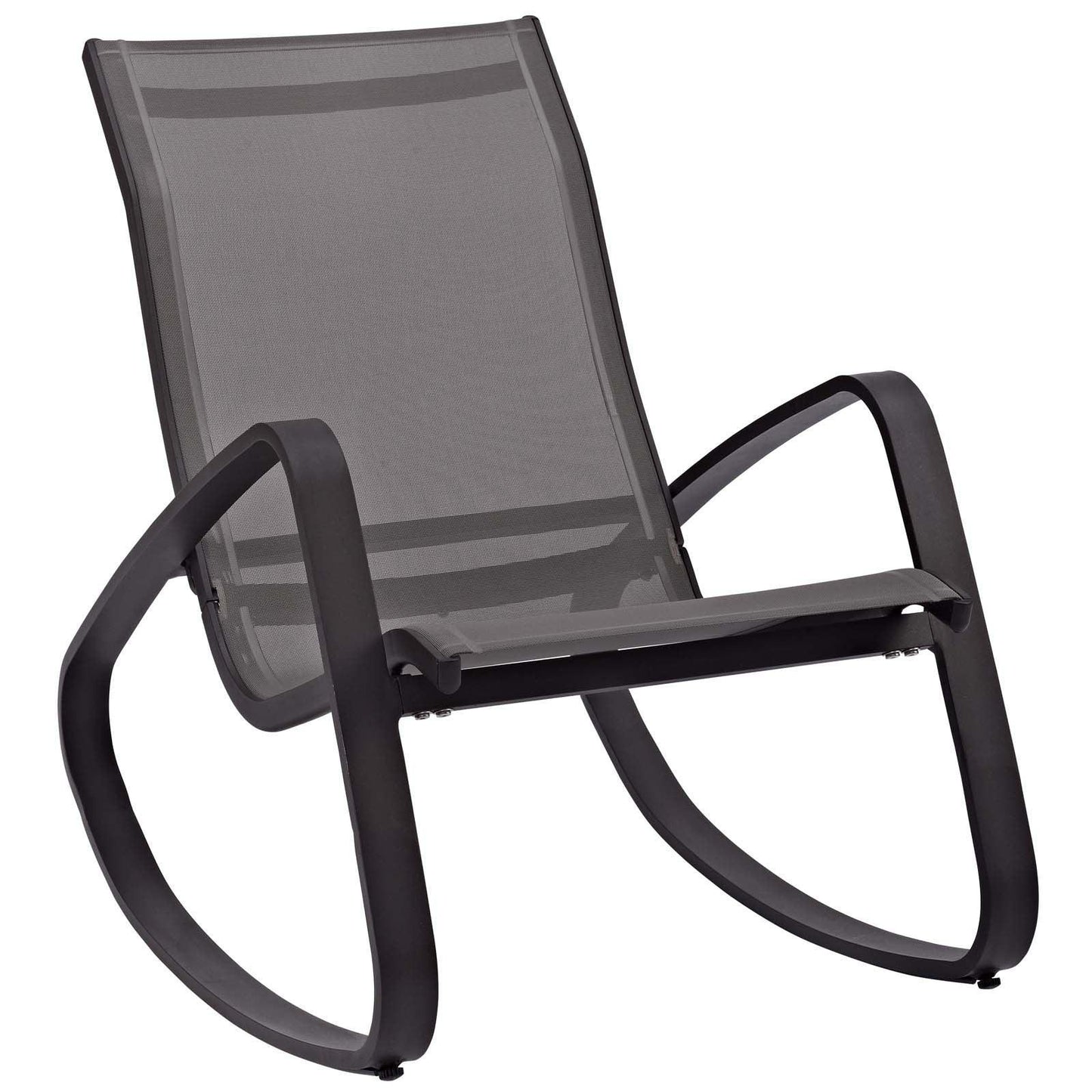 Modway Traveler Rocking Outdoor Patio Mesh Sling Lounge Chair FredCo