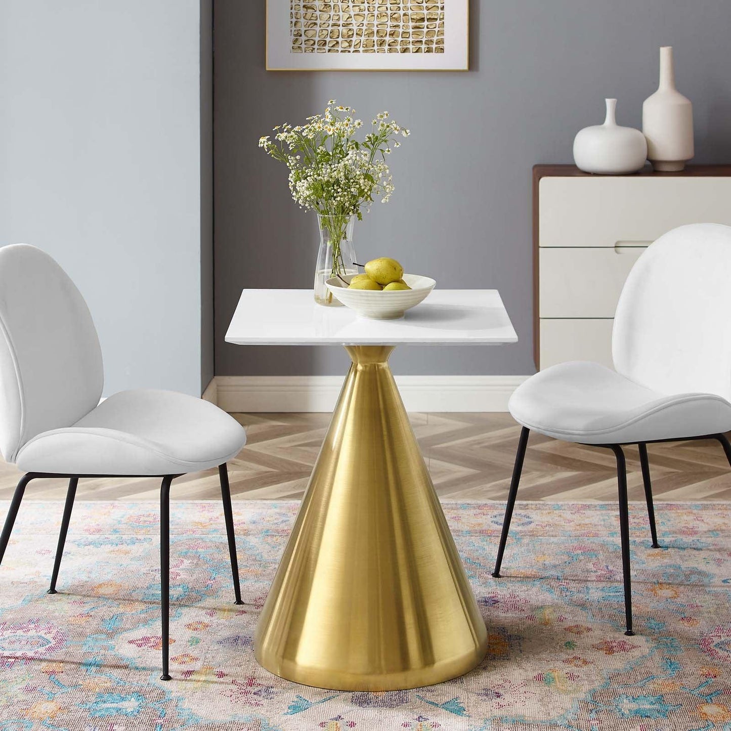 Modway Tupelo 24" Square Dining Table FredCo