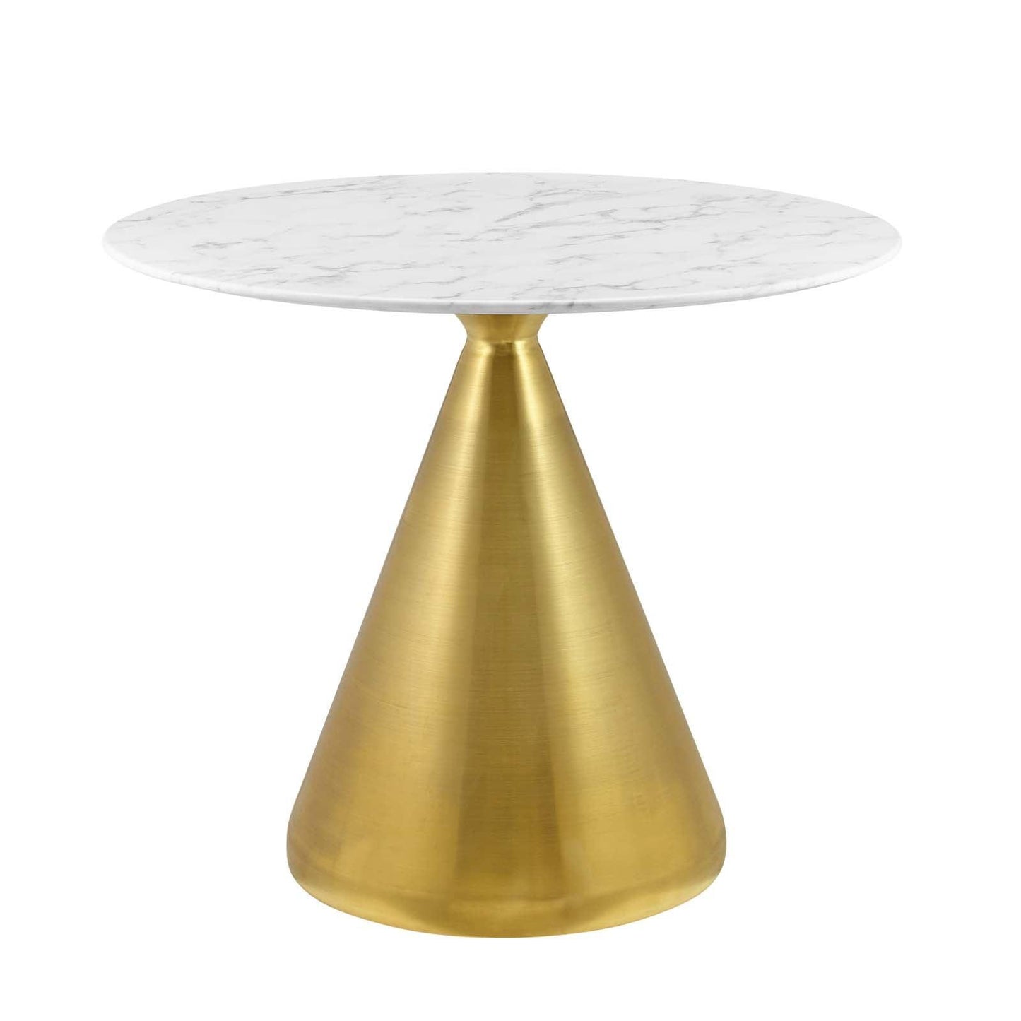Modway Tupelo 36" Artificial Marble Dining Table FredCo
