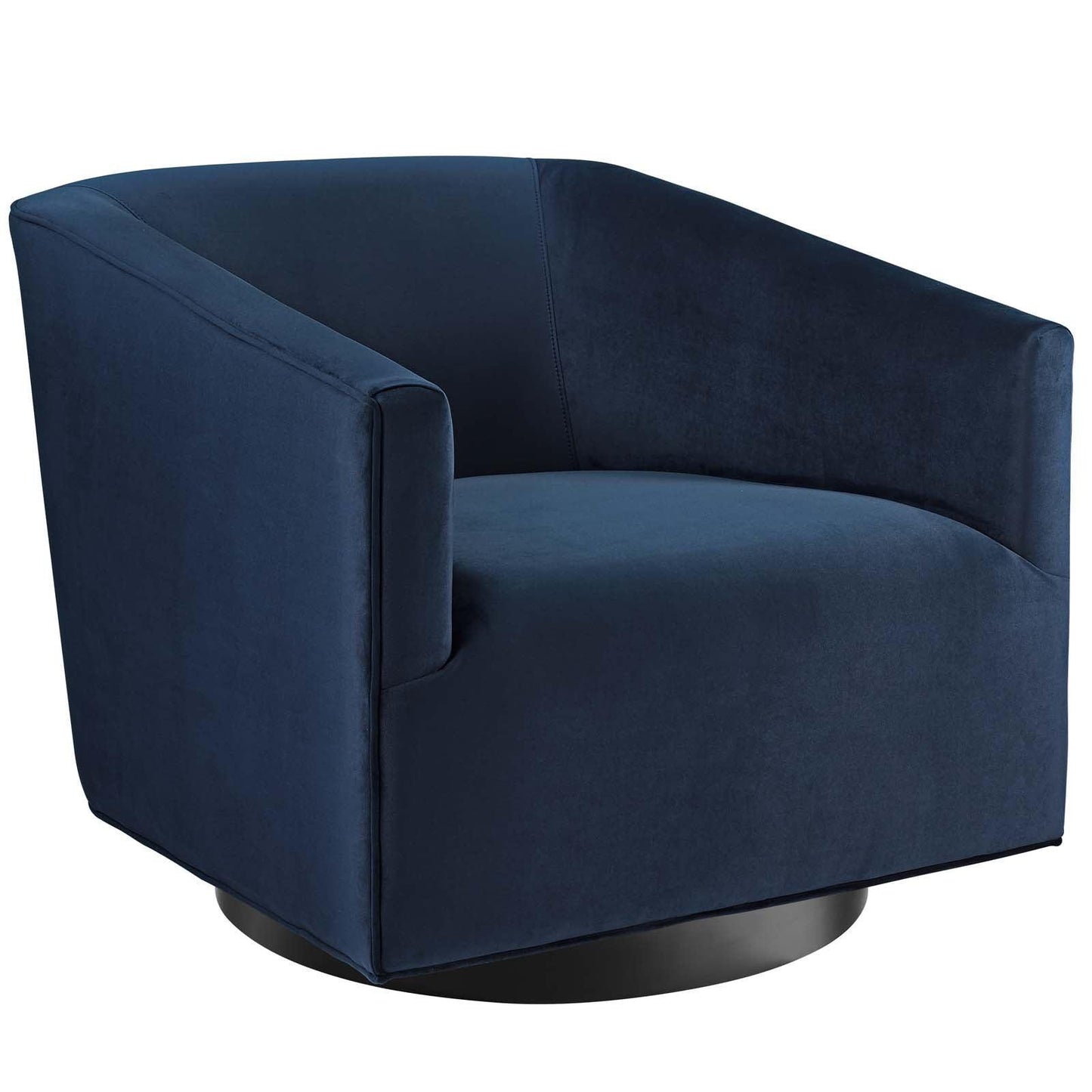 Modway Twist Accent Lounge Performance Velvet Swivel Chair FredCo