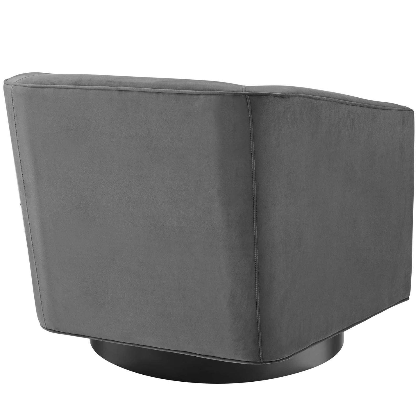 Modway Twist Accent Lounge Performance Velvet Swivel Chair FredCo