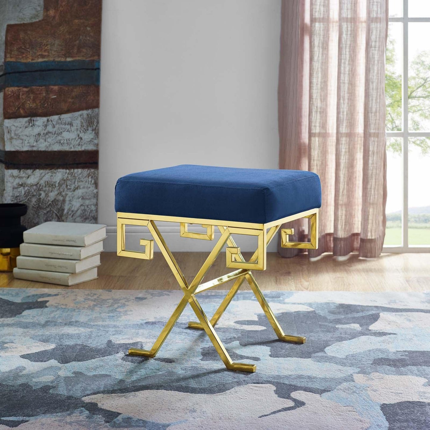 Modway Twist Performance Velvet Bench FredCo