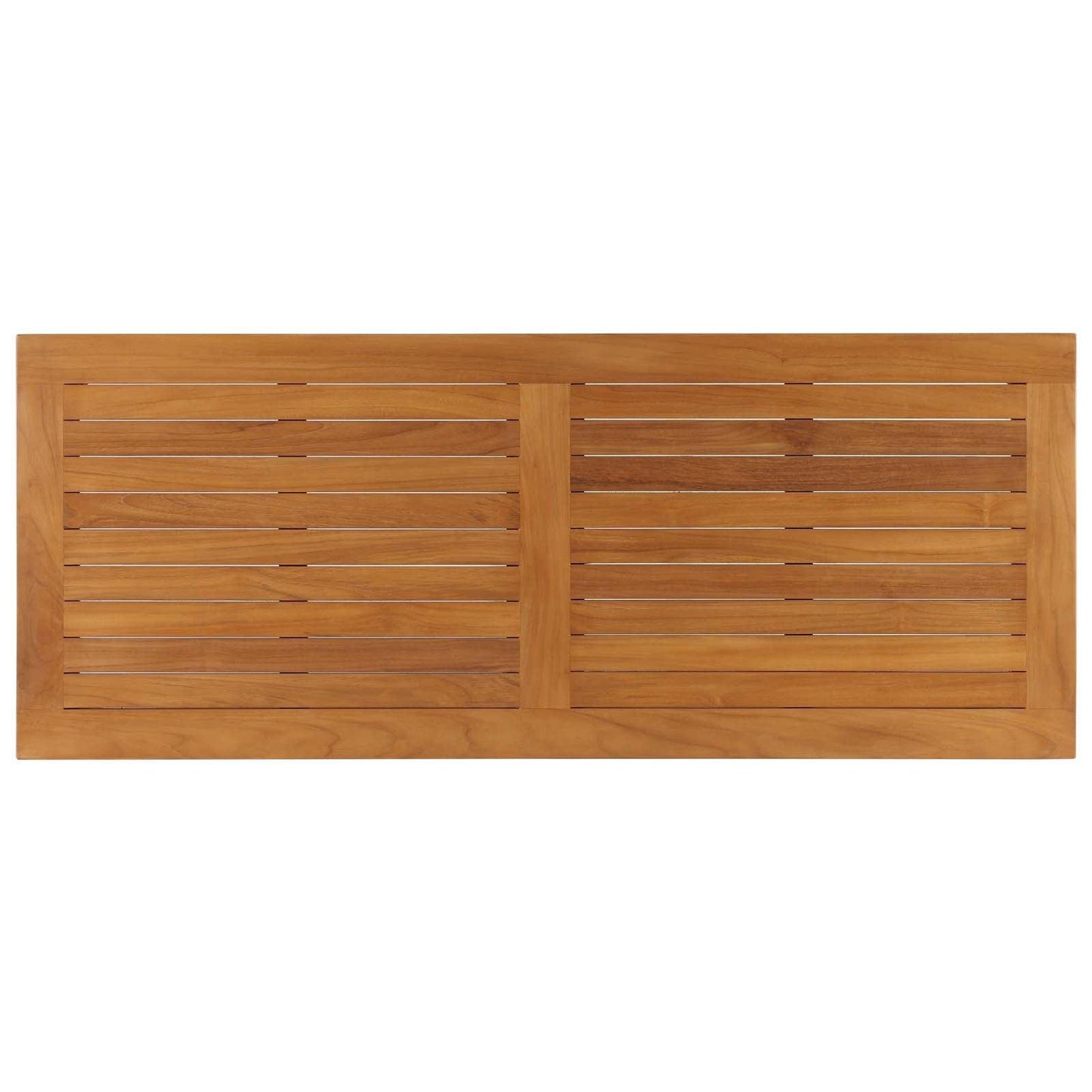 Modway Upland Outdoor Patio Teak Wood Coffee Table FredCo