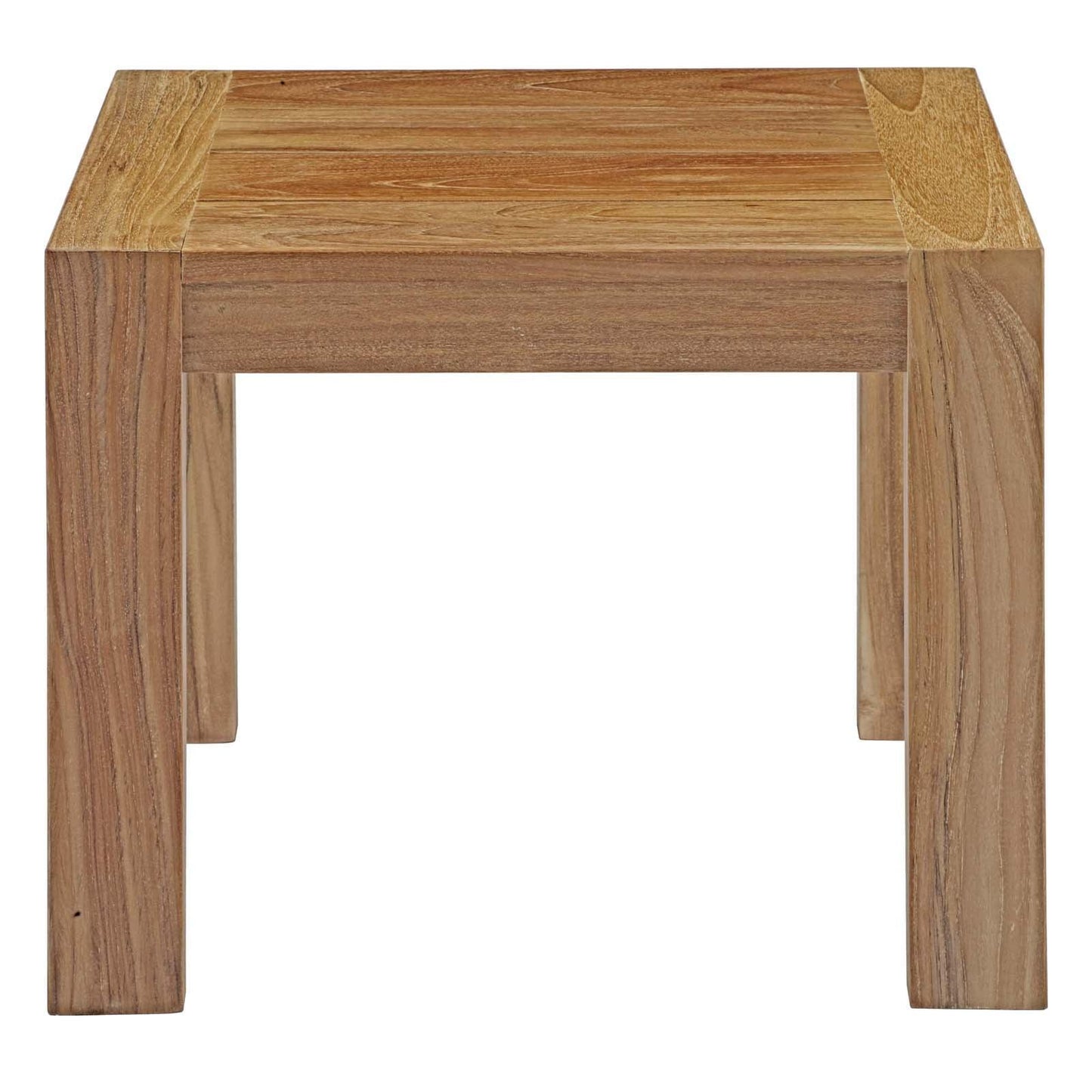 Modway Upland Outdoor Patio Wood Side Table FredCo