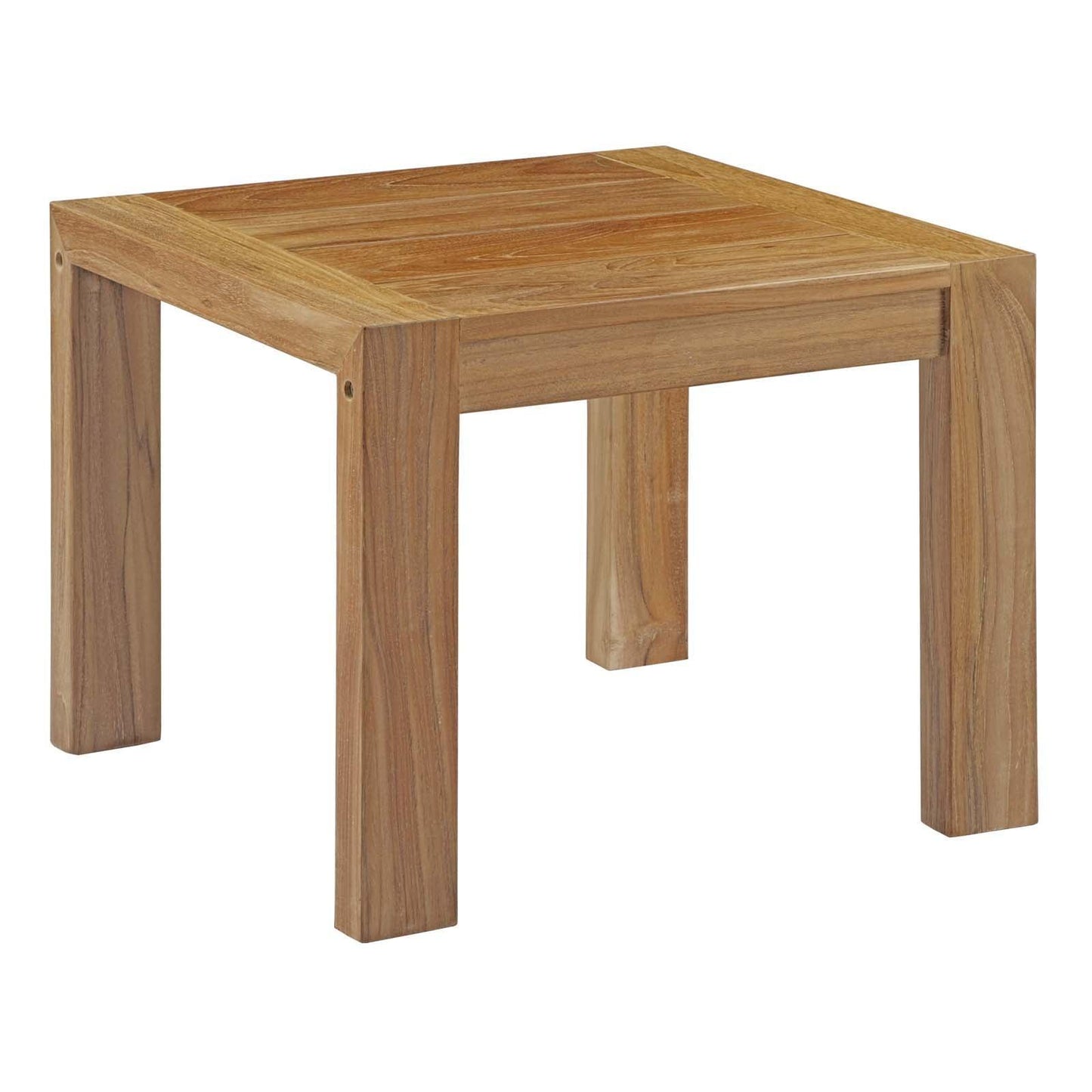 Modway Upland Outdoor Patio Wood Side Table FredCo
