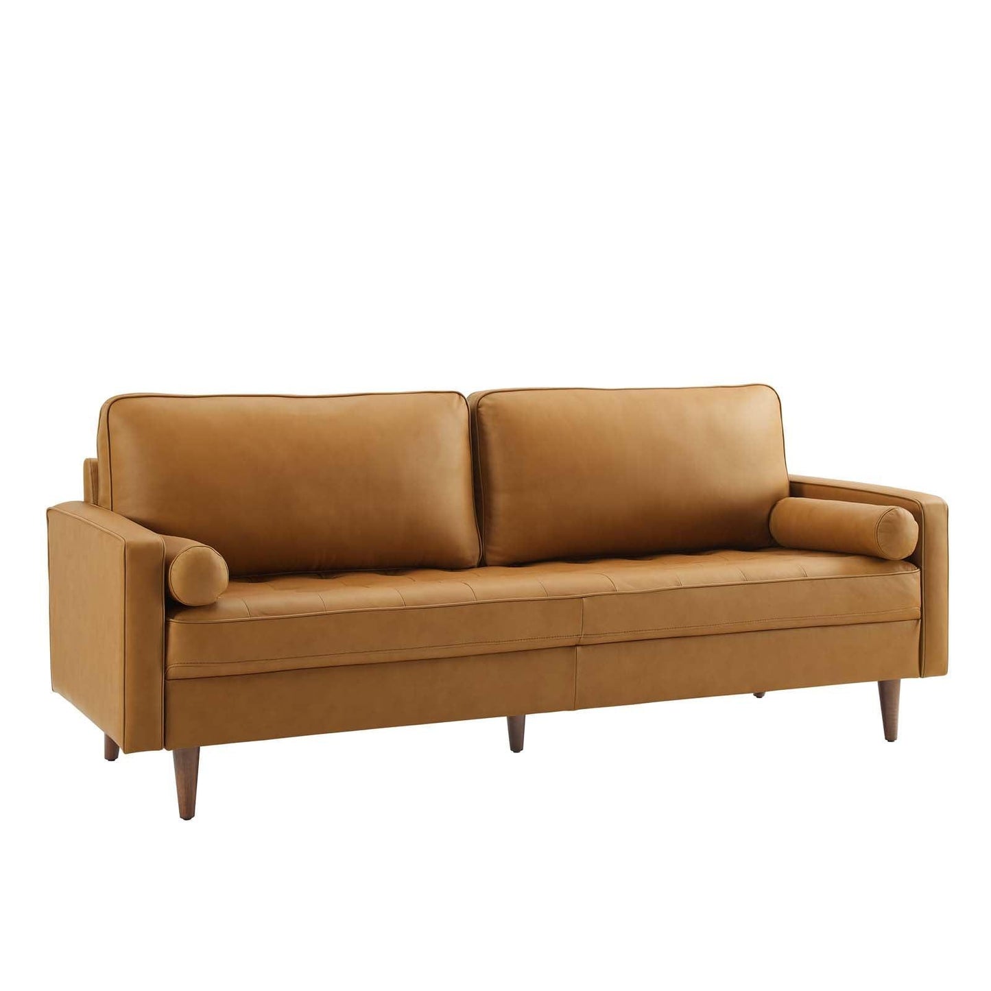 Modway Valour 81" Leather Sofa FredCo
