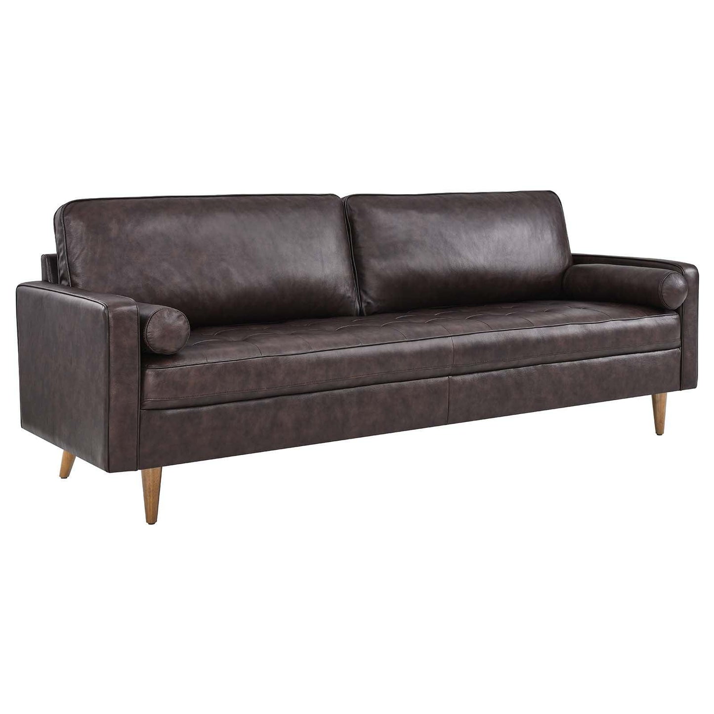Modway Valour 88" Leather Sofa FredCo