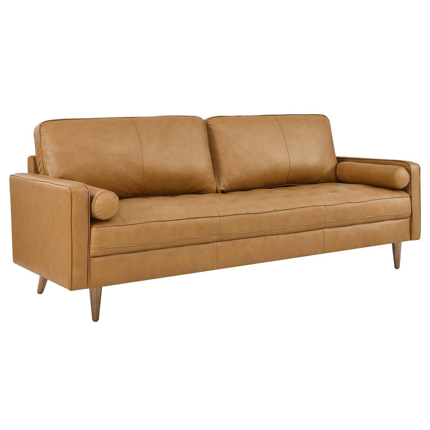 Modway Valour 88" Leather Sofa FredCo