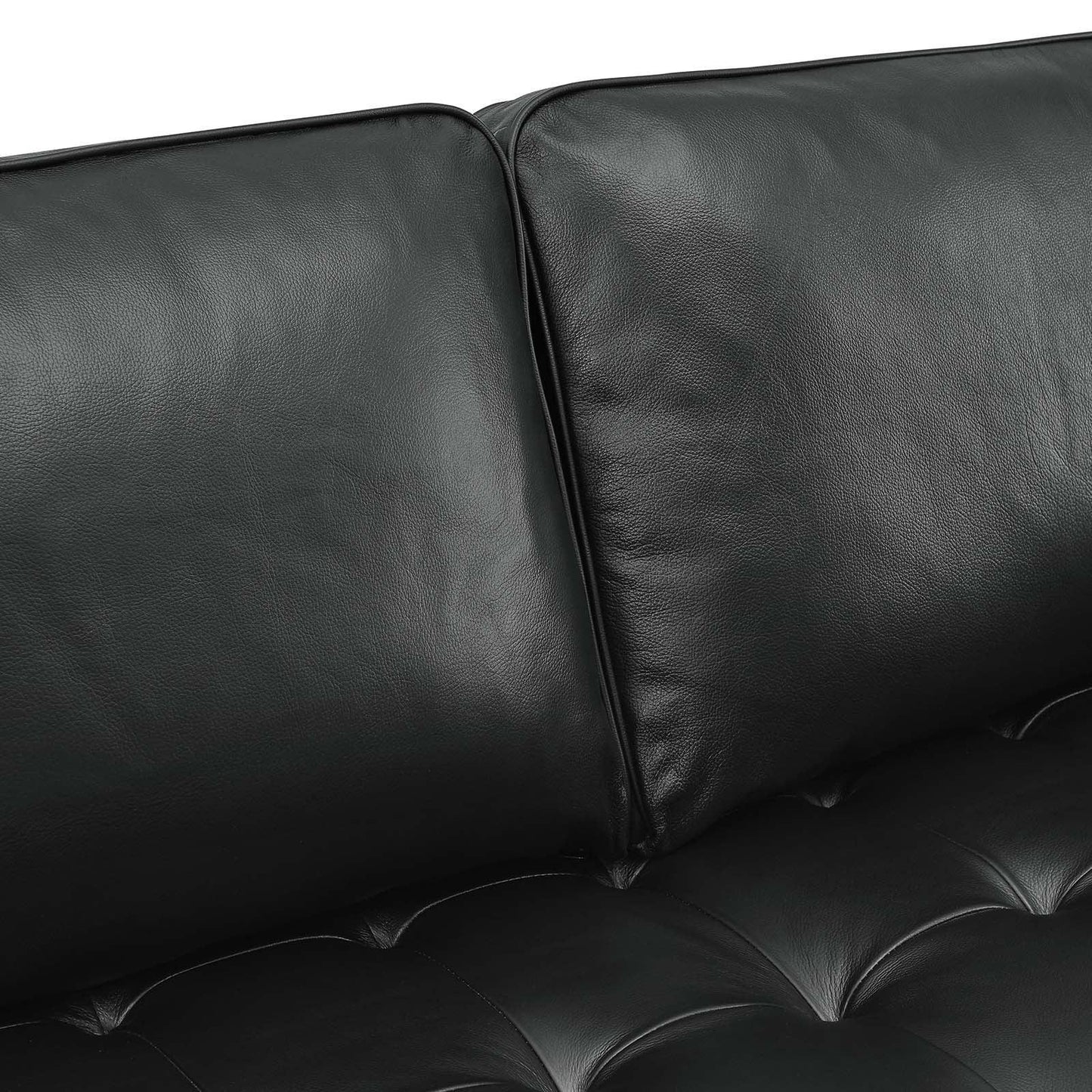 Modway Valour 98" Leather Sectional Sofa FredCo