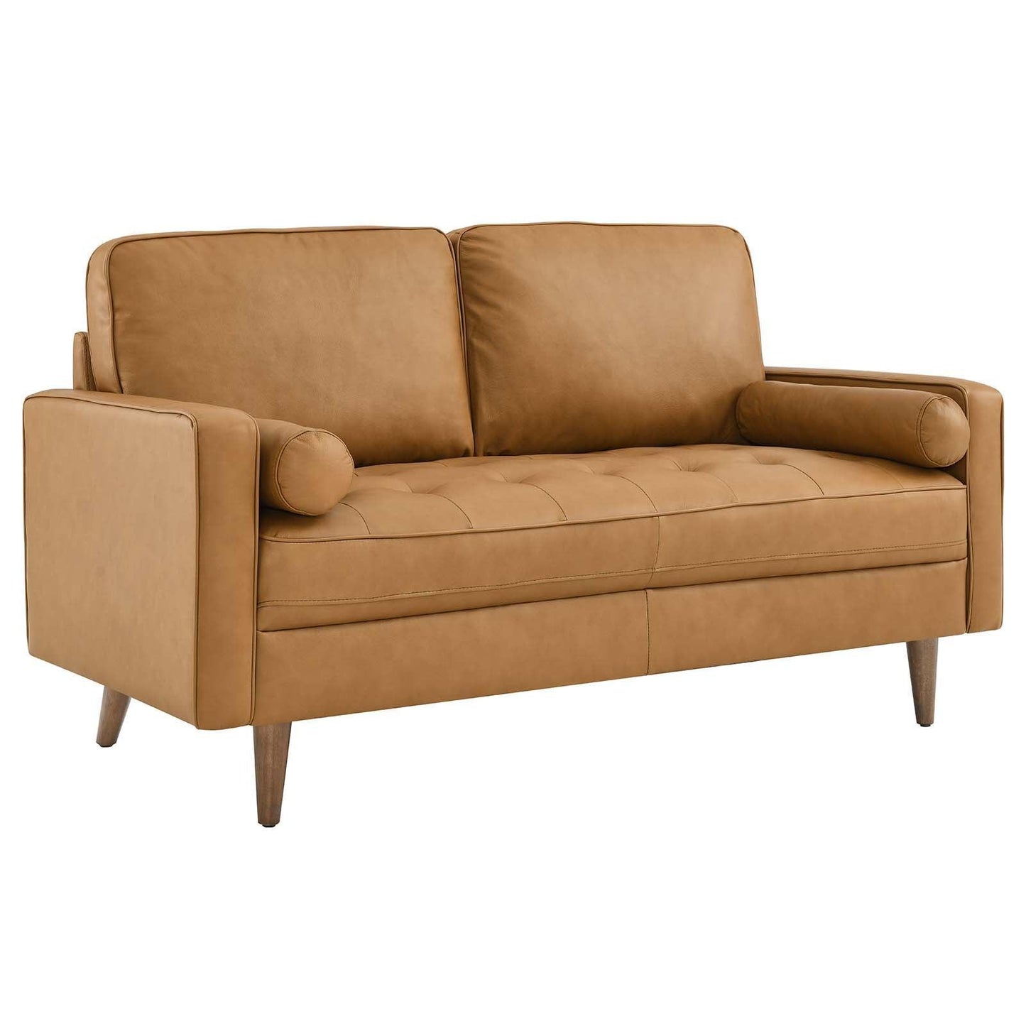 Modway Valour Leather Loveseat FredCo