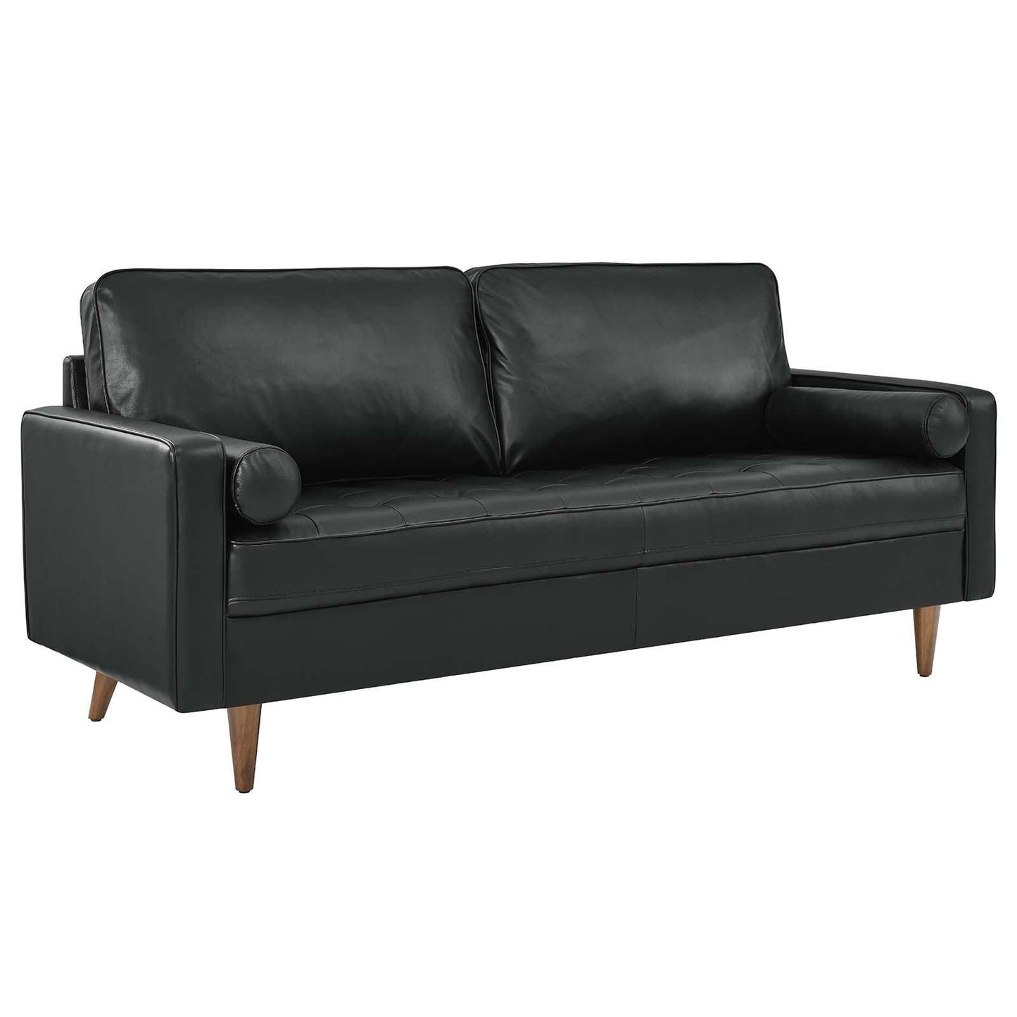 Modway Valour Leather Sofa FredCo