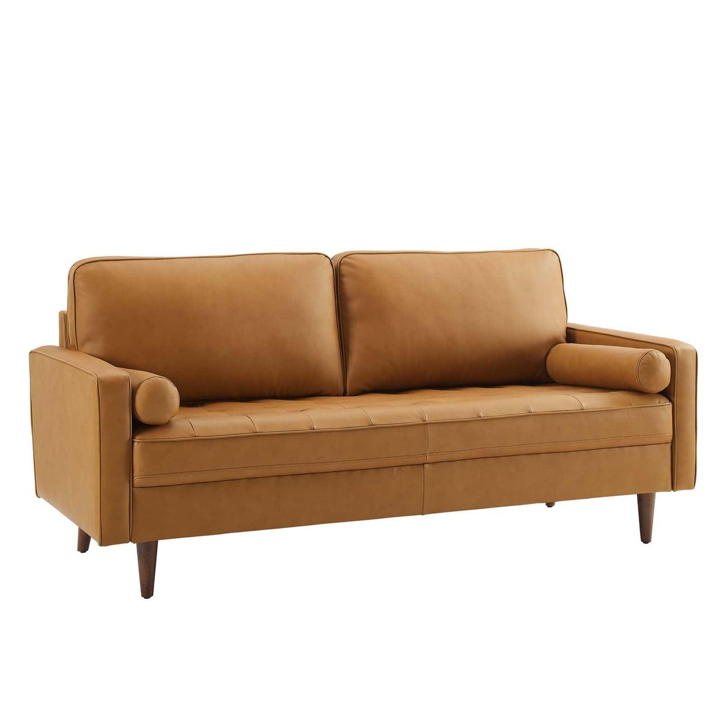 Modway Valour Leather Sofa FredCo