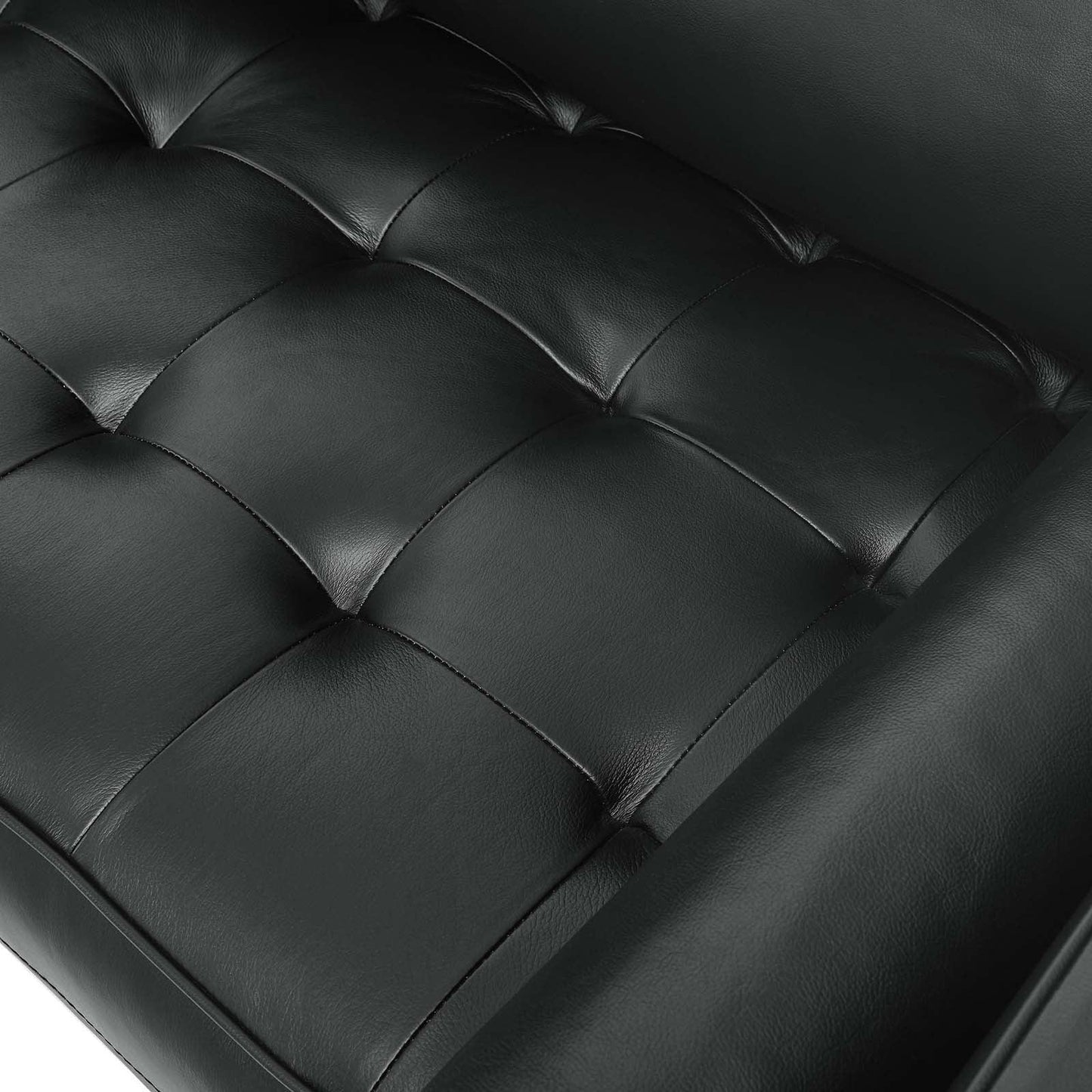 Modway Valour Leather Sofa FredCo