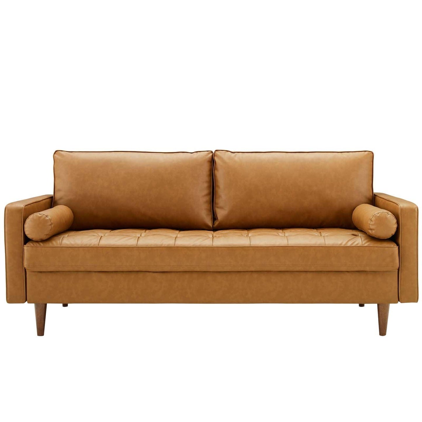Modway Valour Upholstered Faux Leather Sofa FredCo