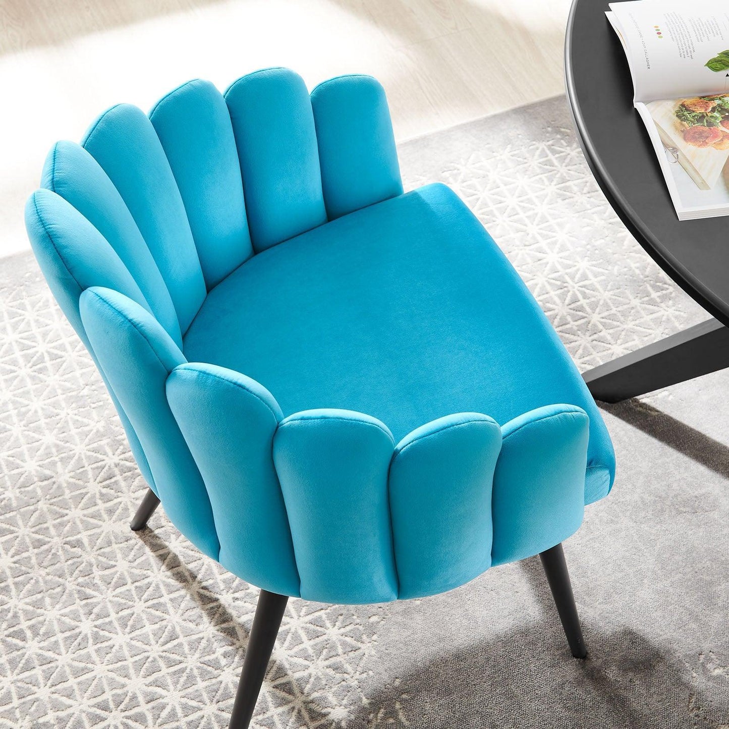 Modway Vanguard Performance Velvet Dining Chair FredCo