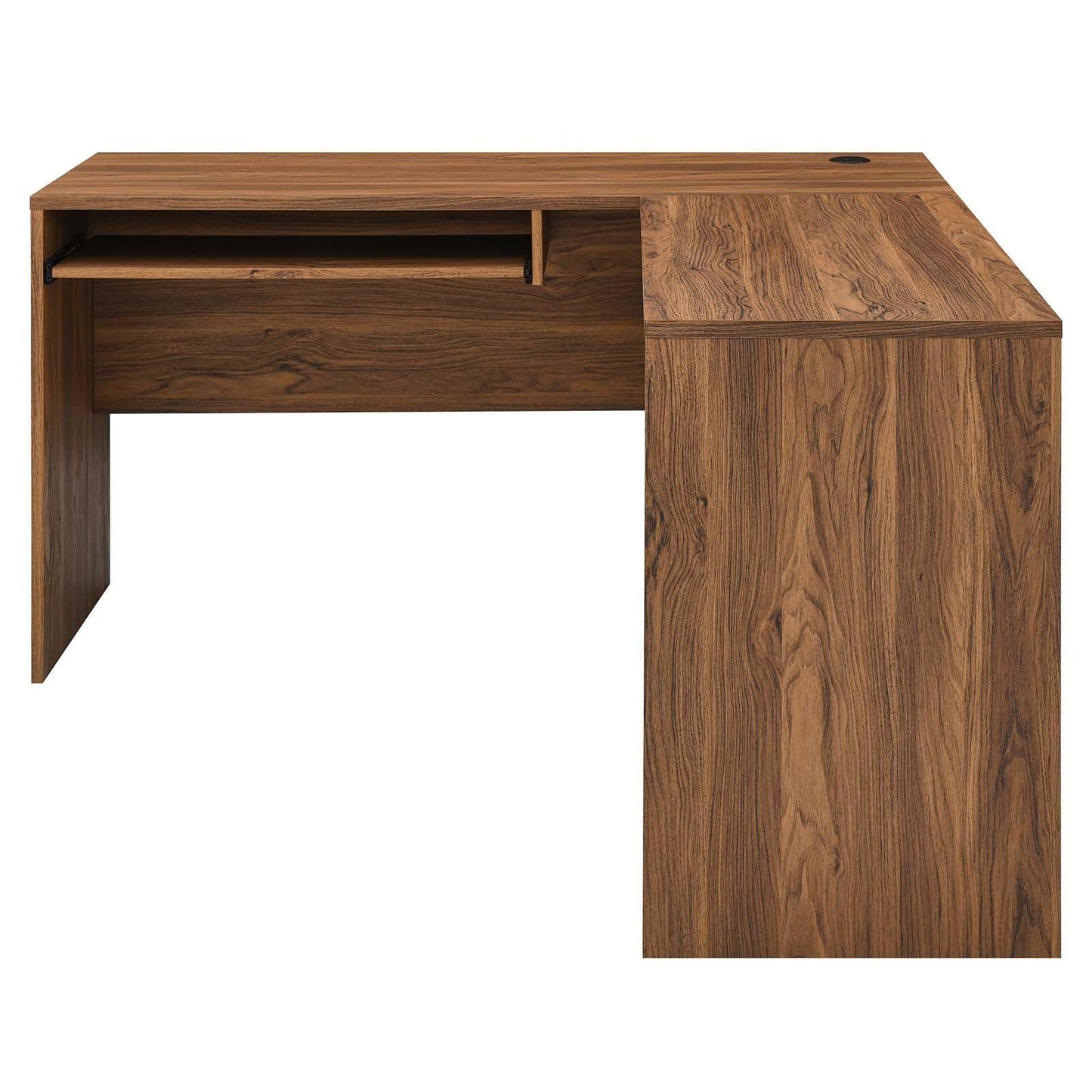 Modway Venture L-Shaped Wood Office Desk FredCo