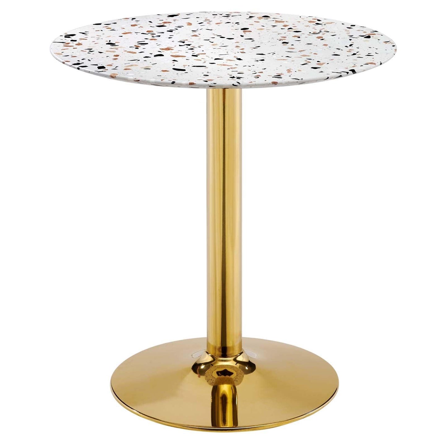Modway Verne 28" Round Terrazzo Dining Table FredCo
