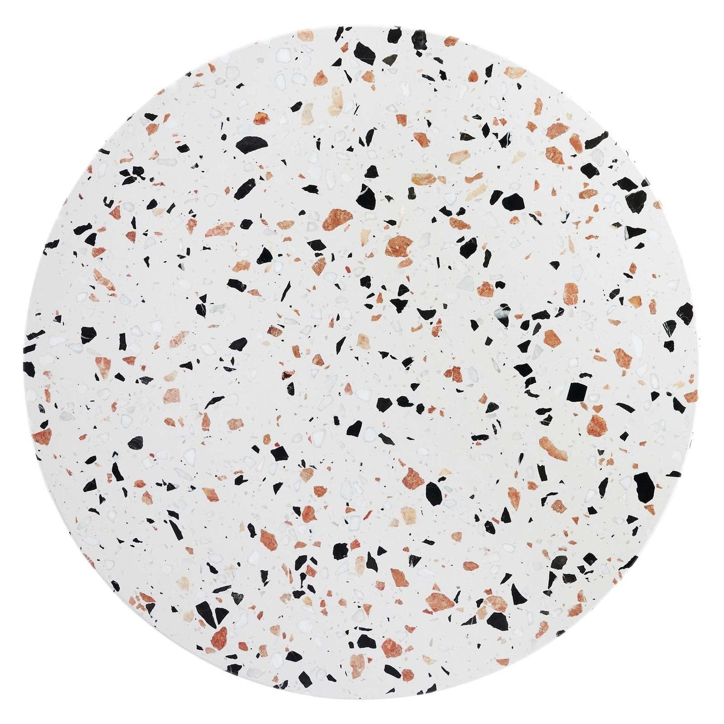 Modway Verne 28" Round Terrazzo Dining Table FredCo