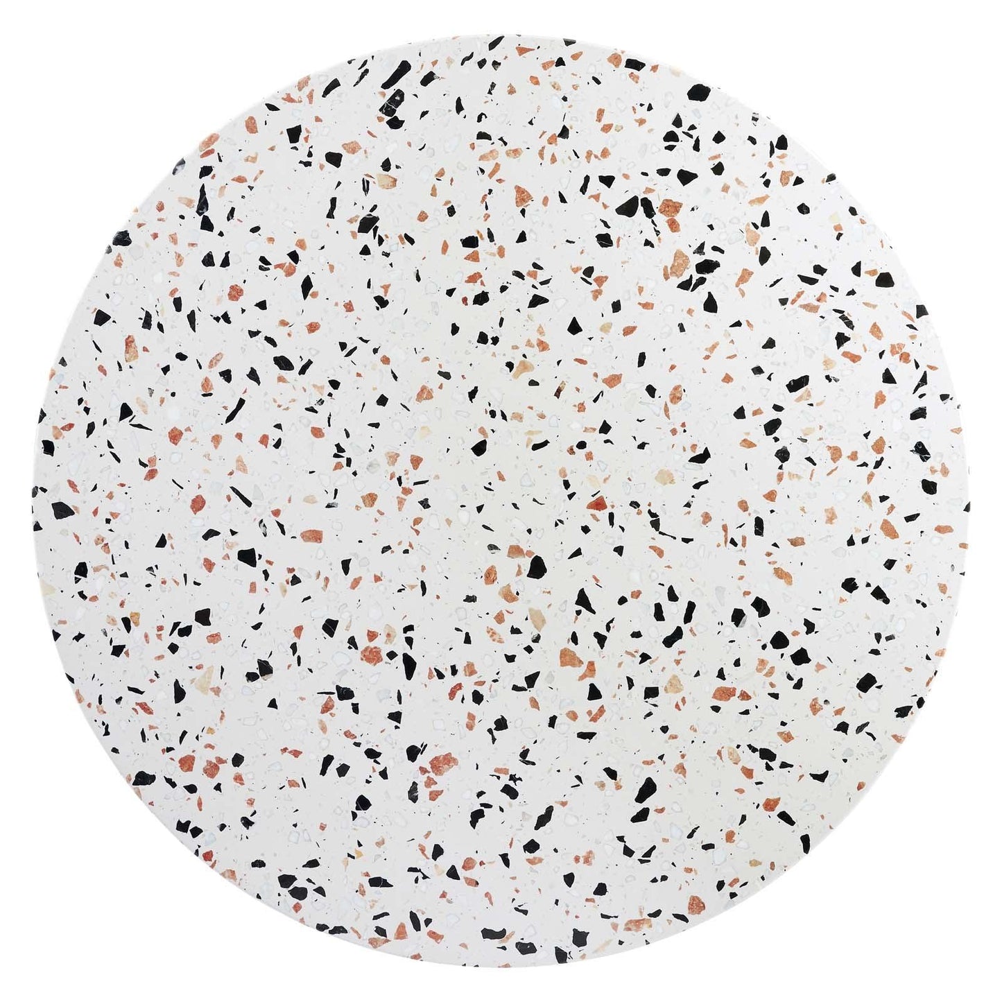 Modway Verne 40" Round Terrazzo Dining Table FredCo