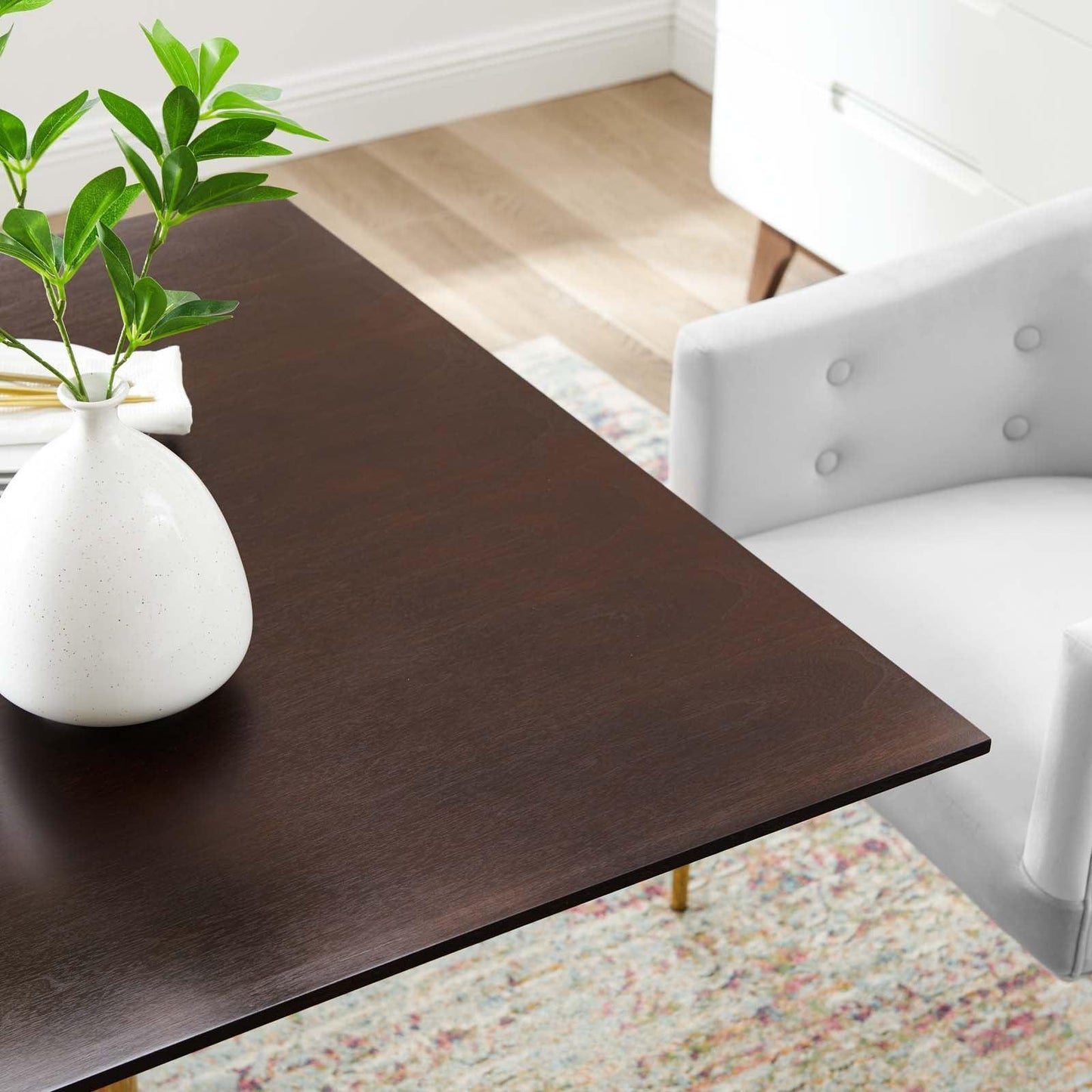 Modway Verne 40" Square Dining Table FredCo