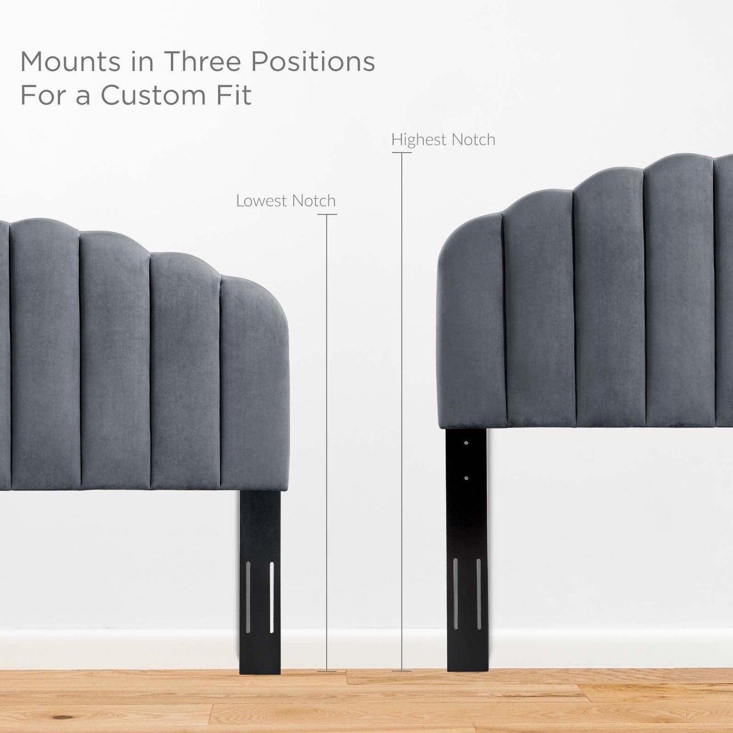 Modway Veronique Twin Performance Velvet Headboard FredCo